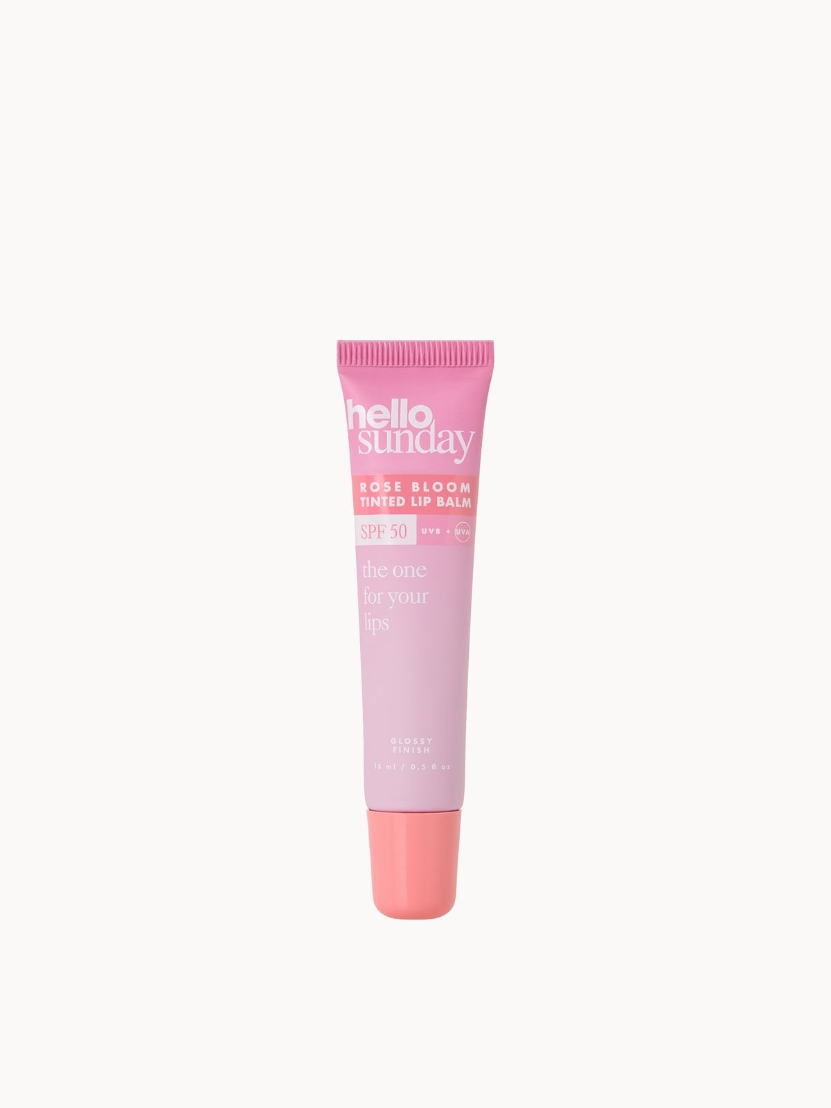 Hello Sunday Tinted Lip Balm SPF50 15ml - The Rose One