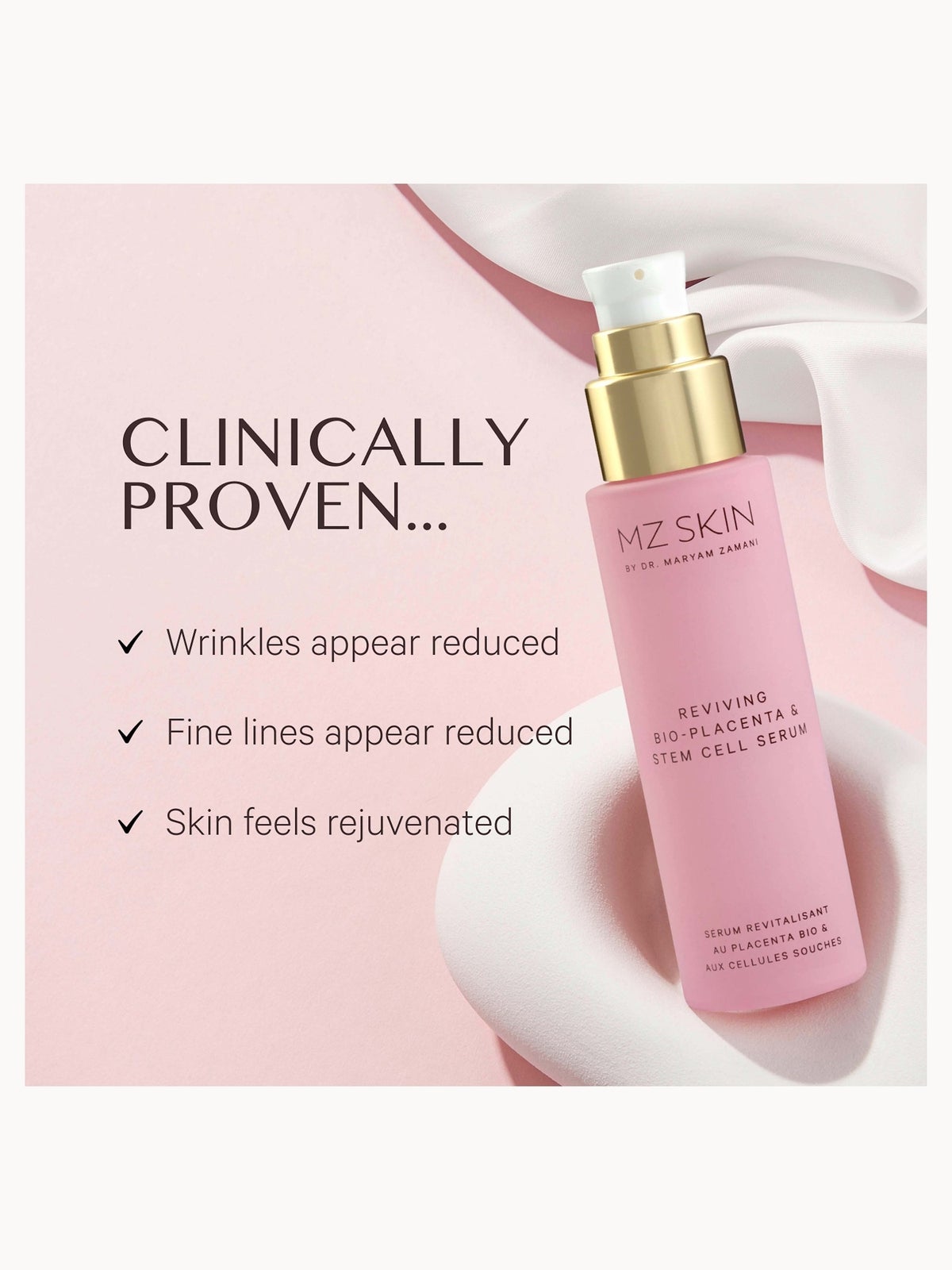 MZ Skin Reviving Bio-Placenta & Stem Cell Serum 50ml 4