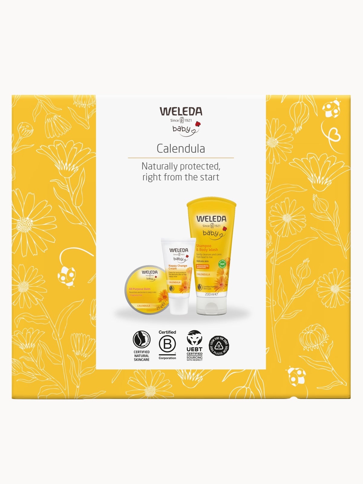 Weleda Mother and Child Calendula Baby Skincare Gift Set