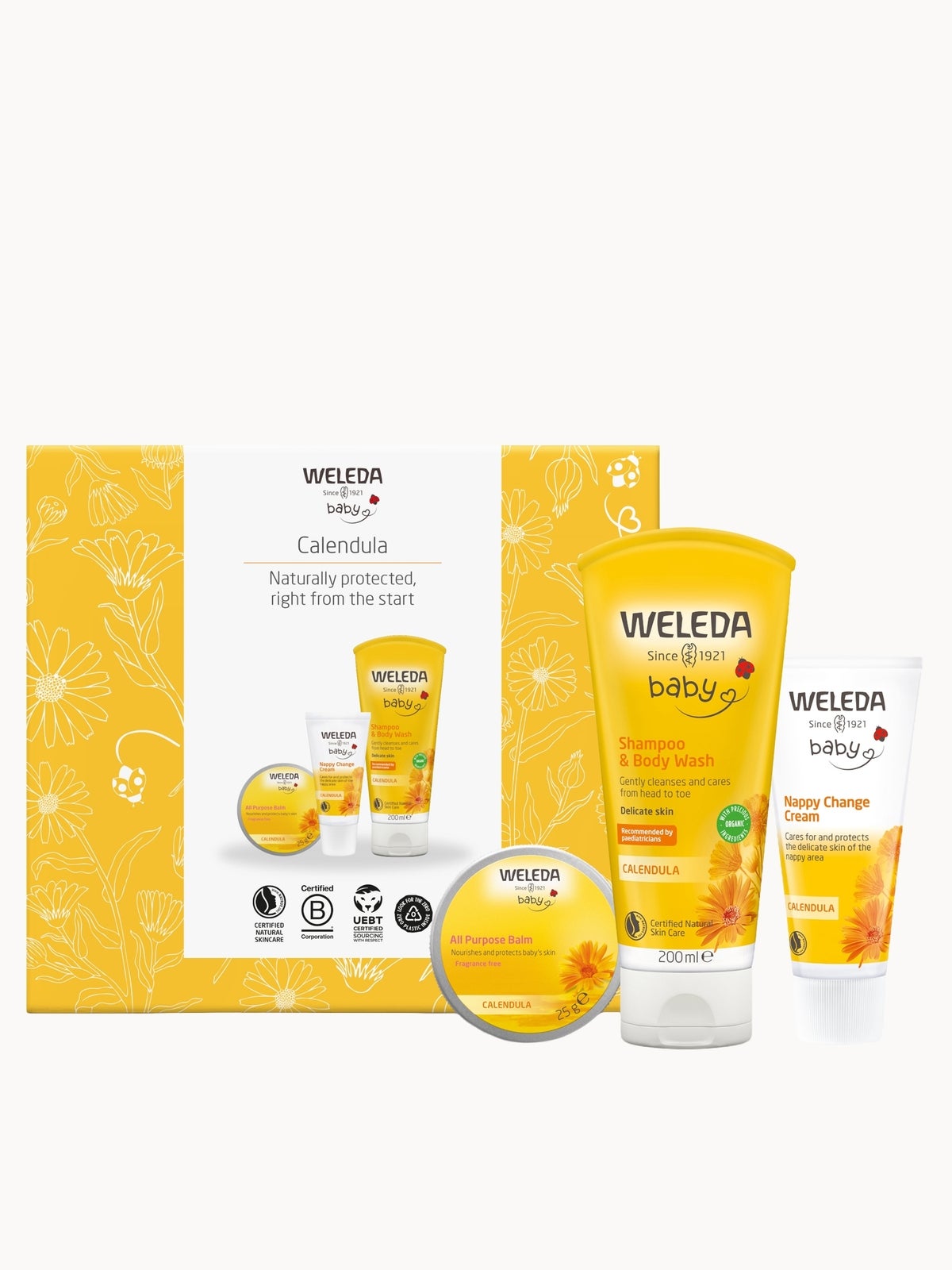 Weleda Mother and Child Calendula Baby Skincare Gift Set, photo 2