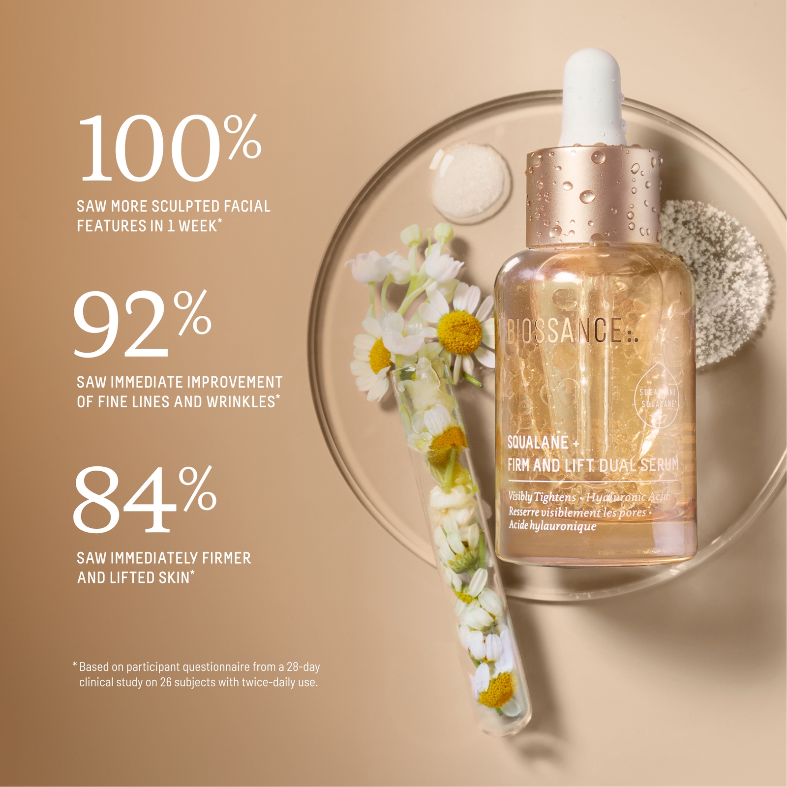 Thumbnail - Biossance Squalane & Firm and Lift Dual Serum 30ml