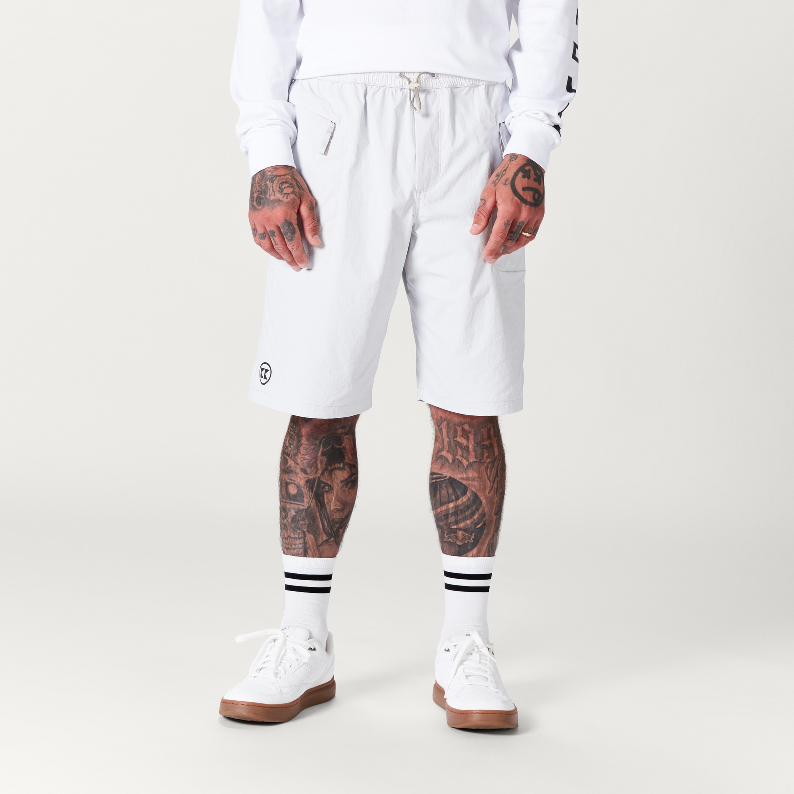 Endura Unisex Kriss Kyle Smooth Shorts - Haar Grey | Extra 10% off first order.