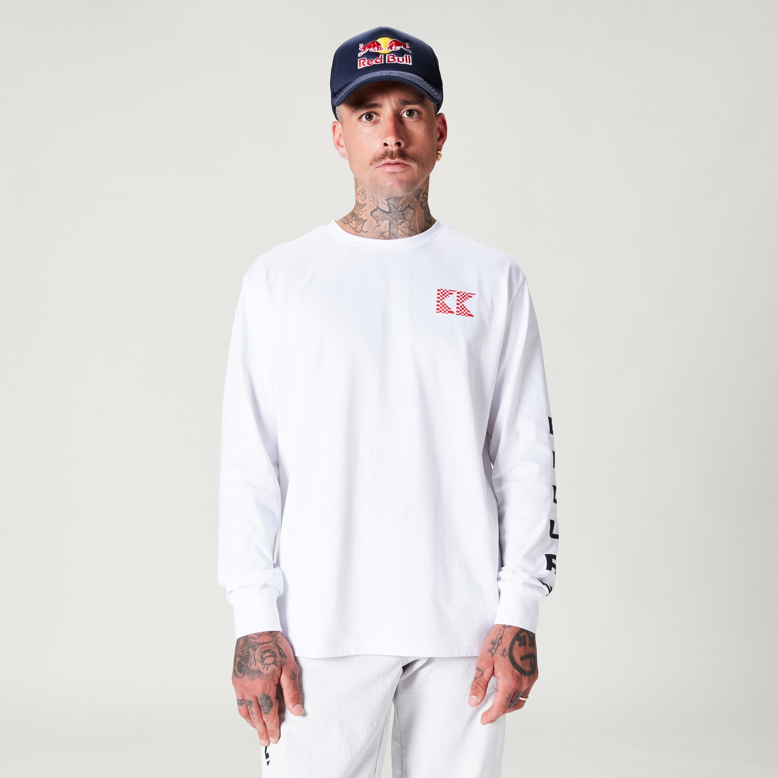 Endura Unisex Kriss Kyle Long-Sleeve Tee - White | Extra 10% off first order.