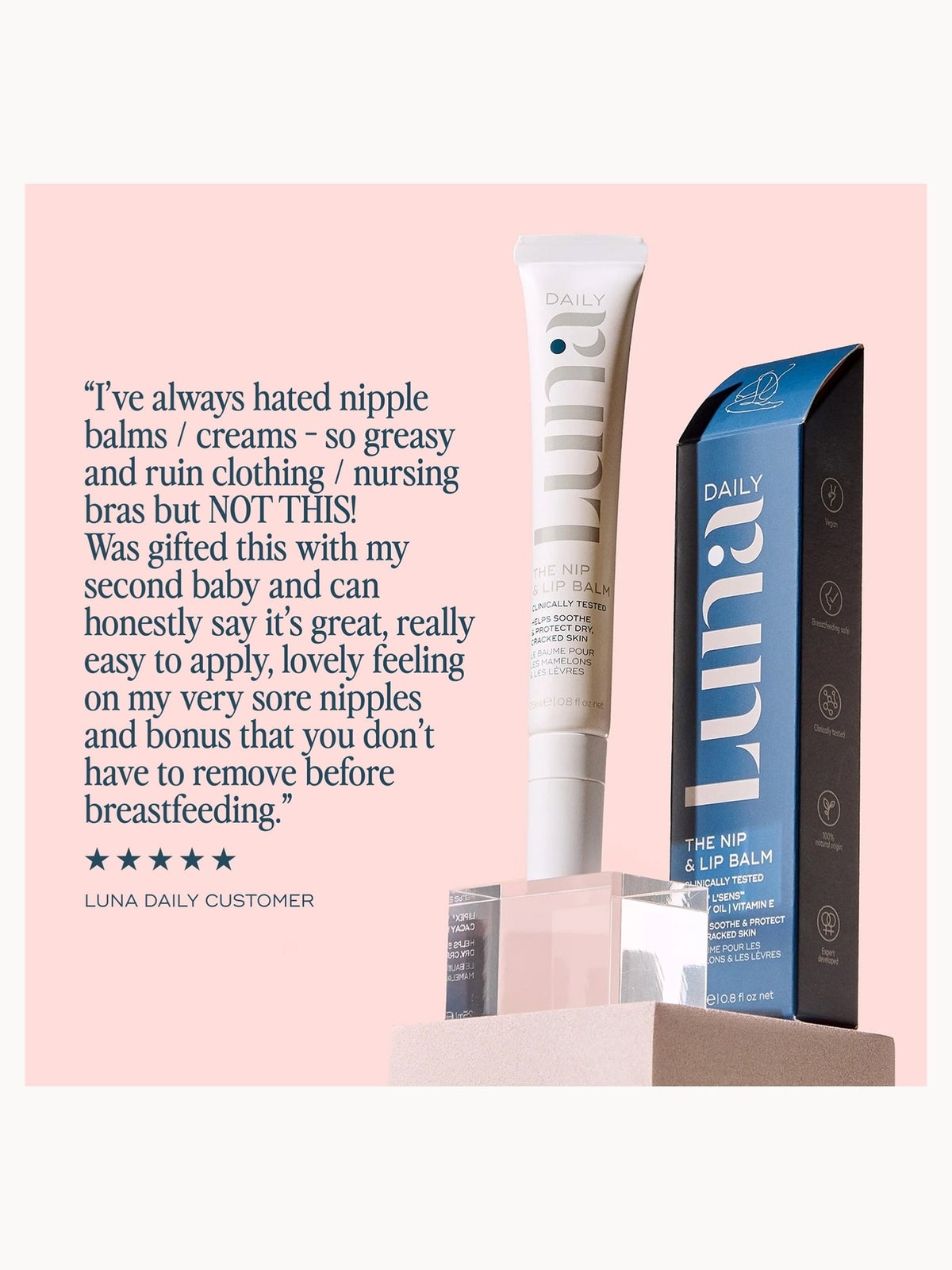 Luna Daily The Nip and Lip Balm 25ml 3