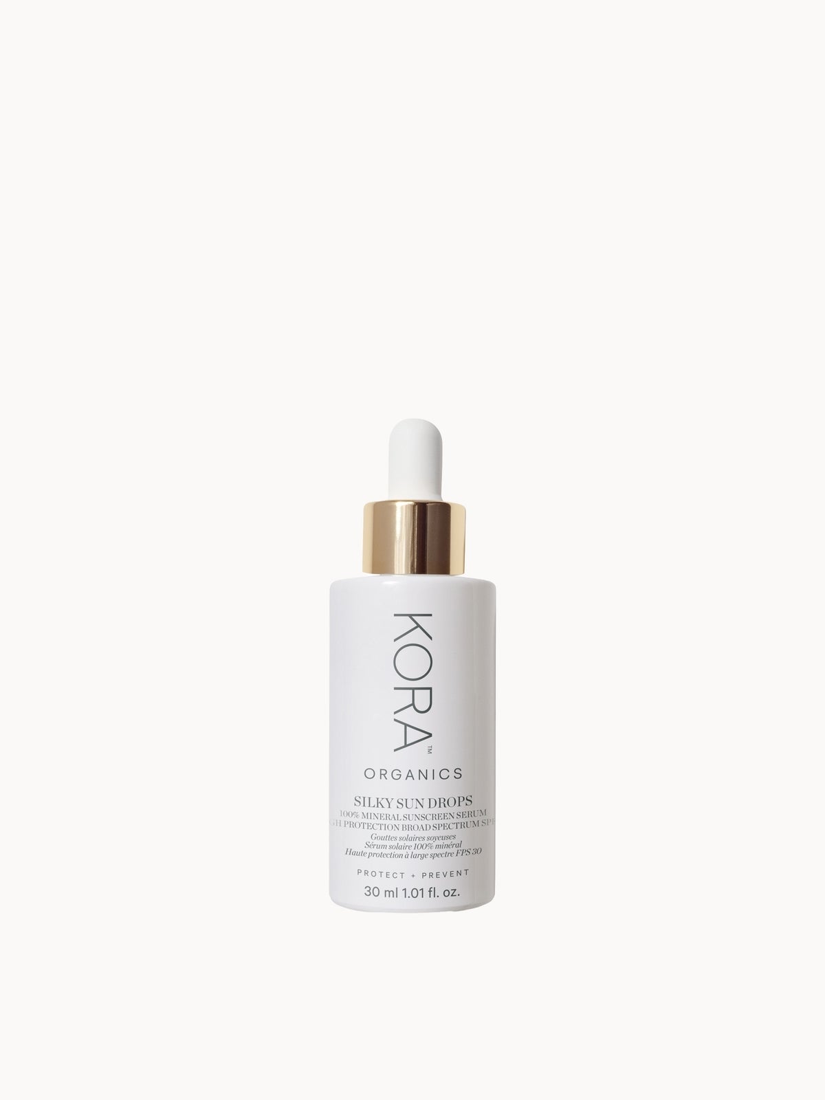 Kora Organics Silky Sun Drops 100% Mineral Sunscreen Serum 30ml