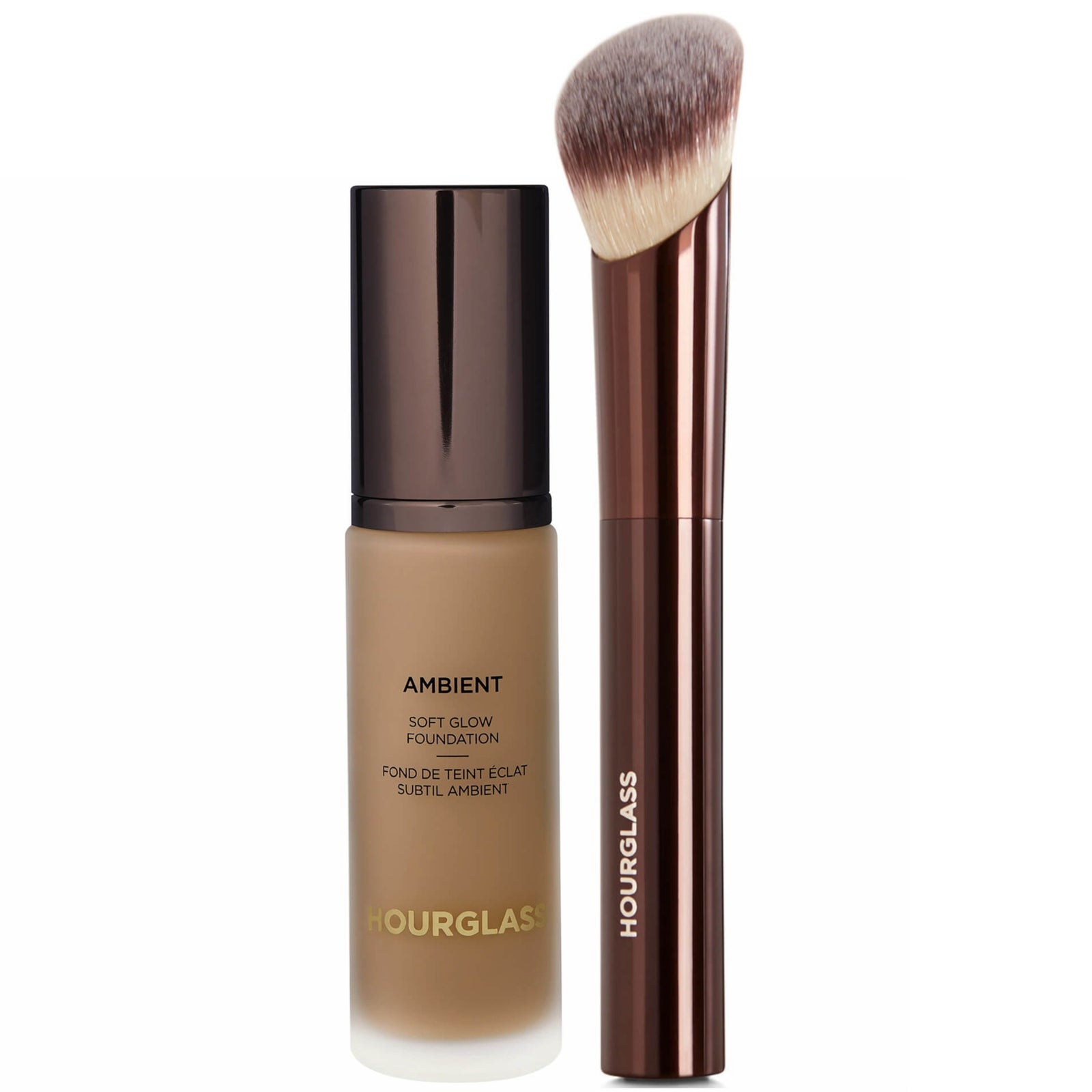 Hourglass Soft Glow Foundation and Soft Glow Foundation Brush Bundle 30ml (Various Shades) - 11.5