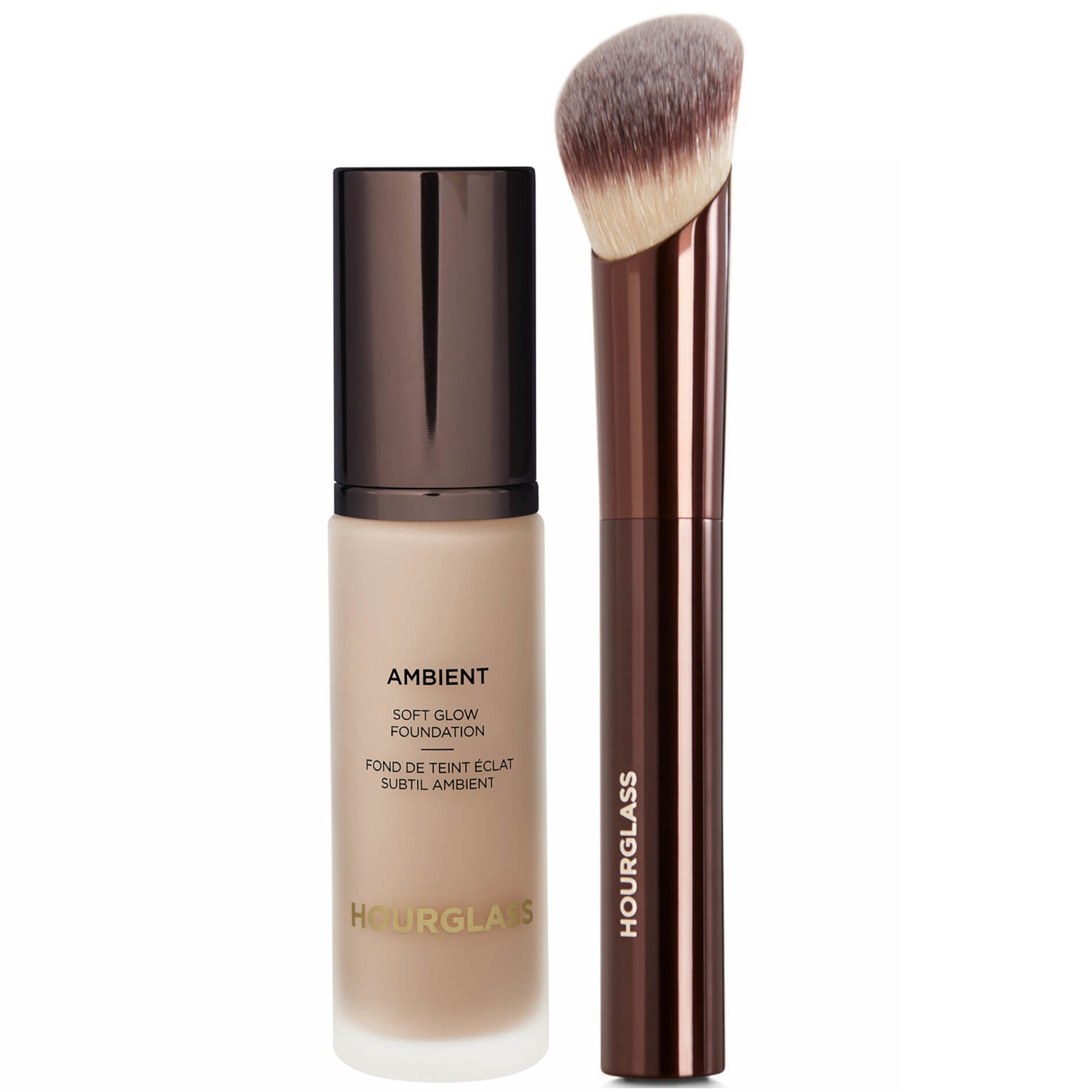 Hourglass Soft Glow Foundation and Soft Glow Foundation Brush Bundle 30ml (Various Shades) - 4.5