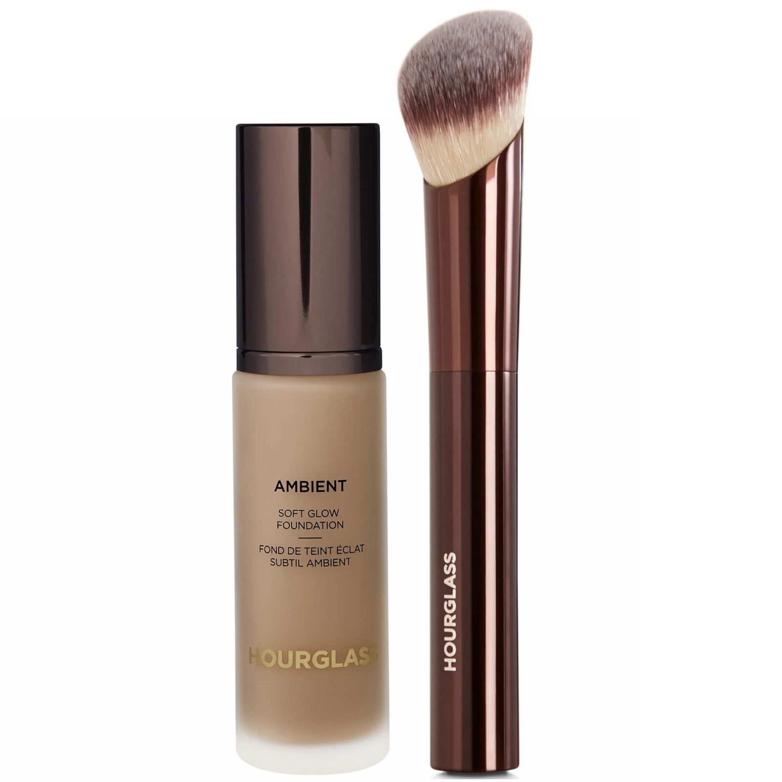 Hourglass Soft Glow Foundation and Soft Glow Foundation Brush Bundle 30ml (Various Shades) - 10.5 - Image 1