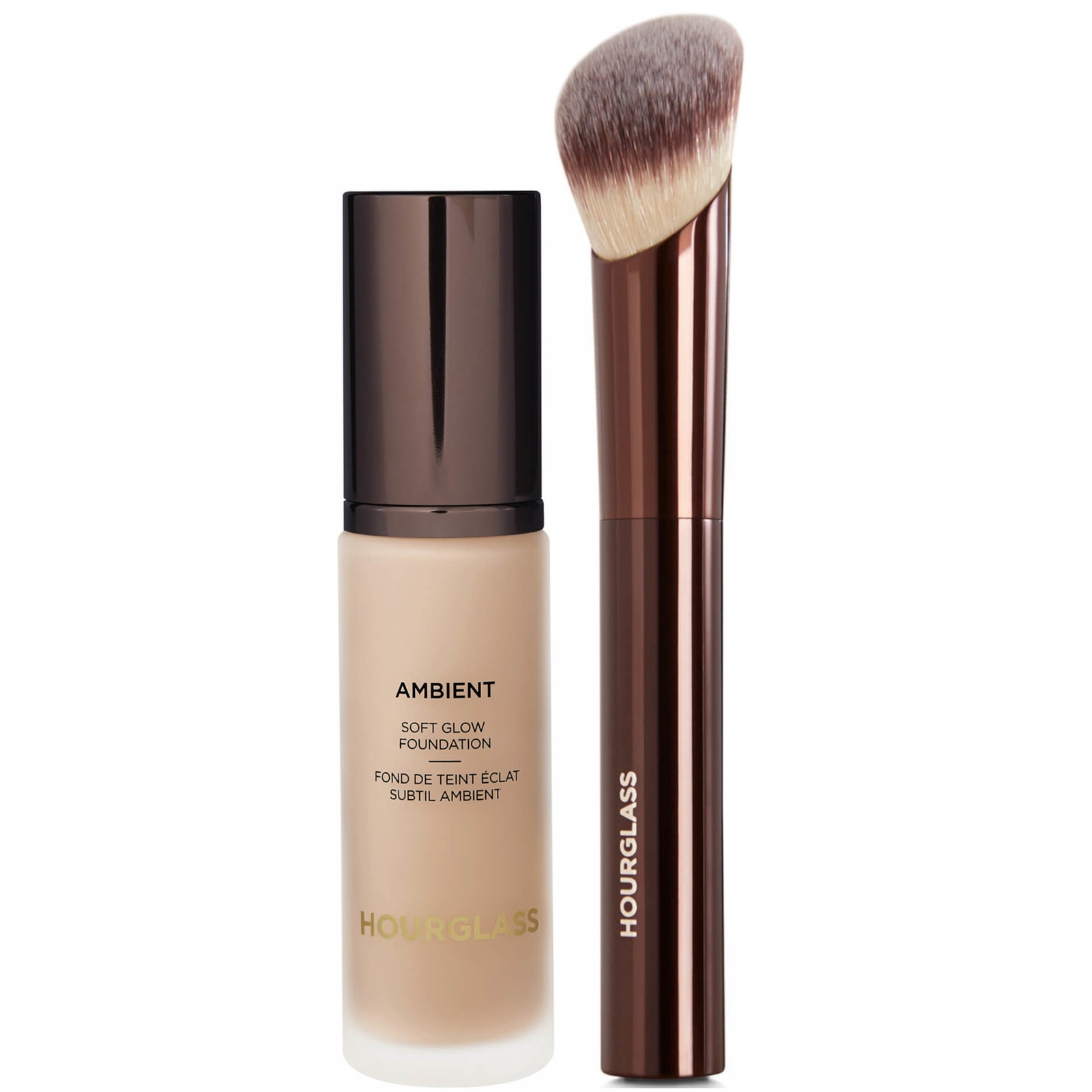 Hourglass Soft Glow Foundation and Soft Glow Foundation Brush Bundle 30ml (Various Shades) - 2.5