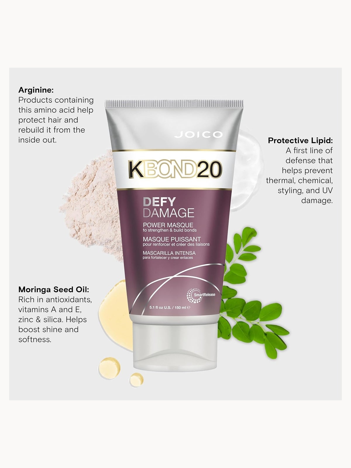 Joico Defy Damage KBond20 Power Masque 150ml 4
