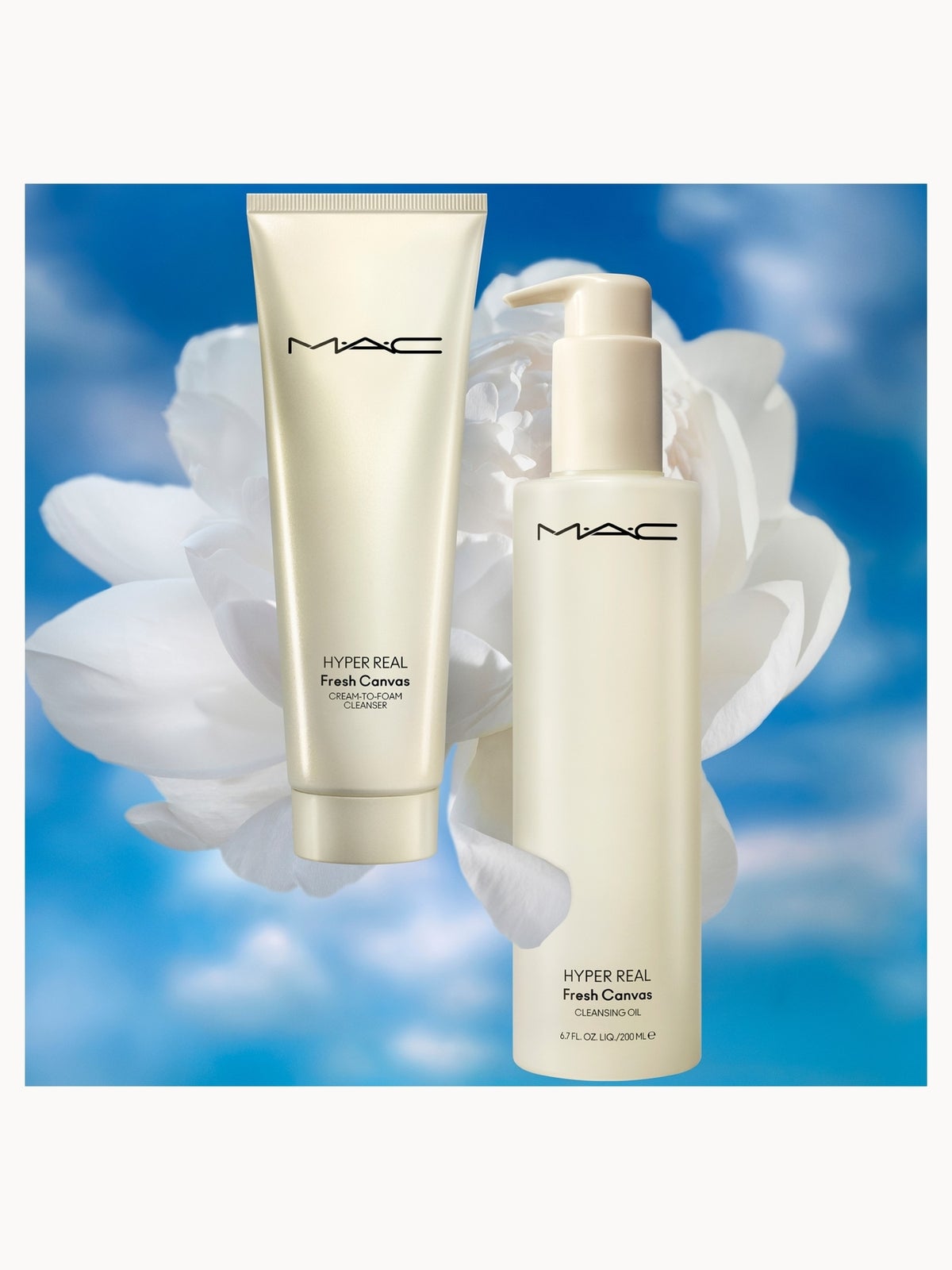 MAC Hyper Real Cream to Foam Cleanser 125ml 4