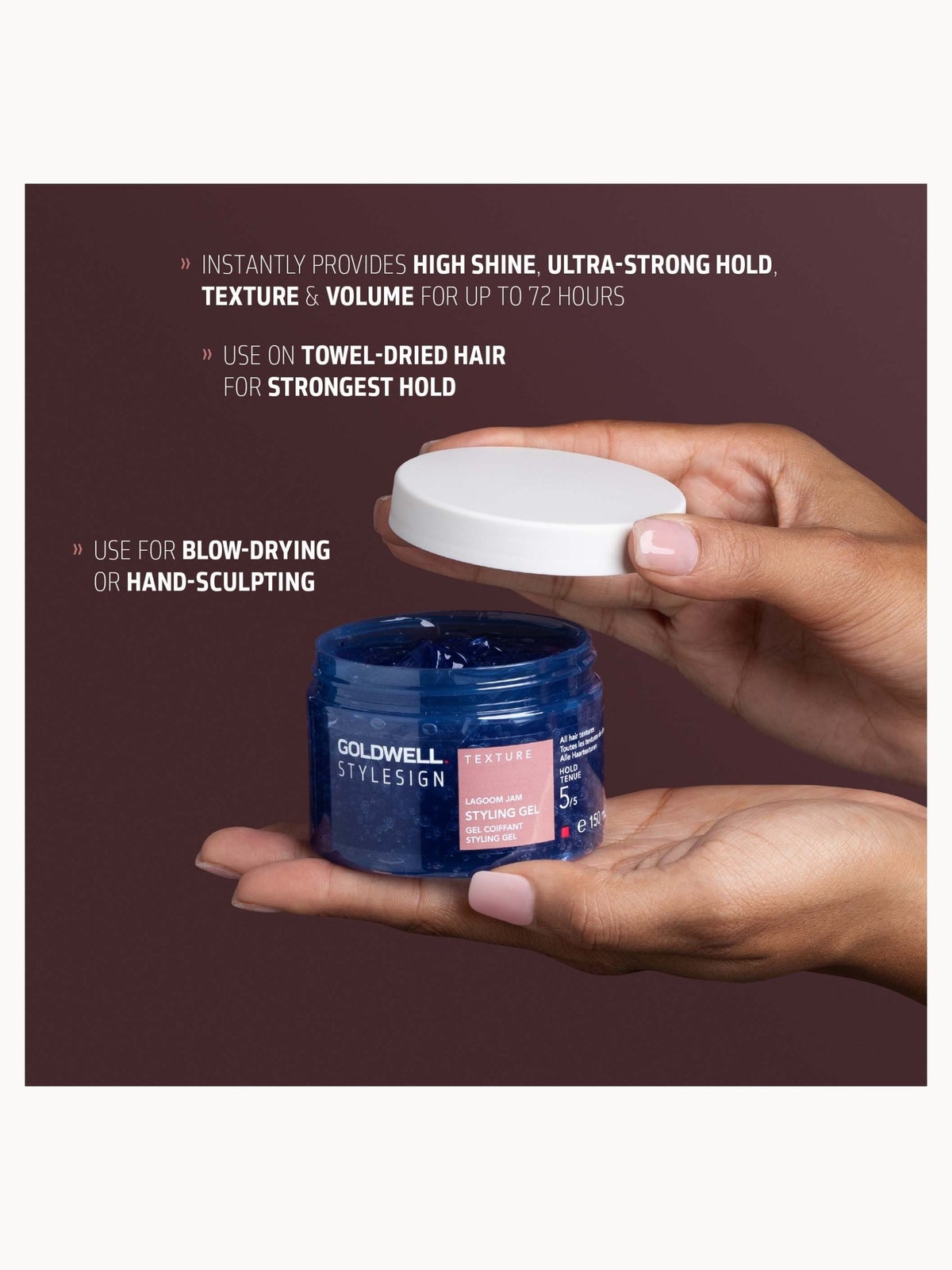 Goldwell Stylesign Lagoom Jam Styling Gel 150ml 3