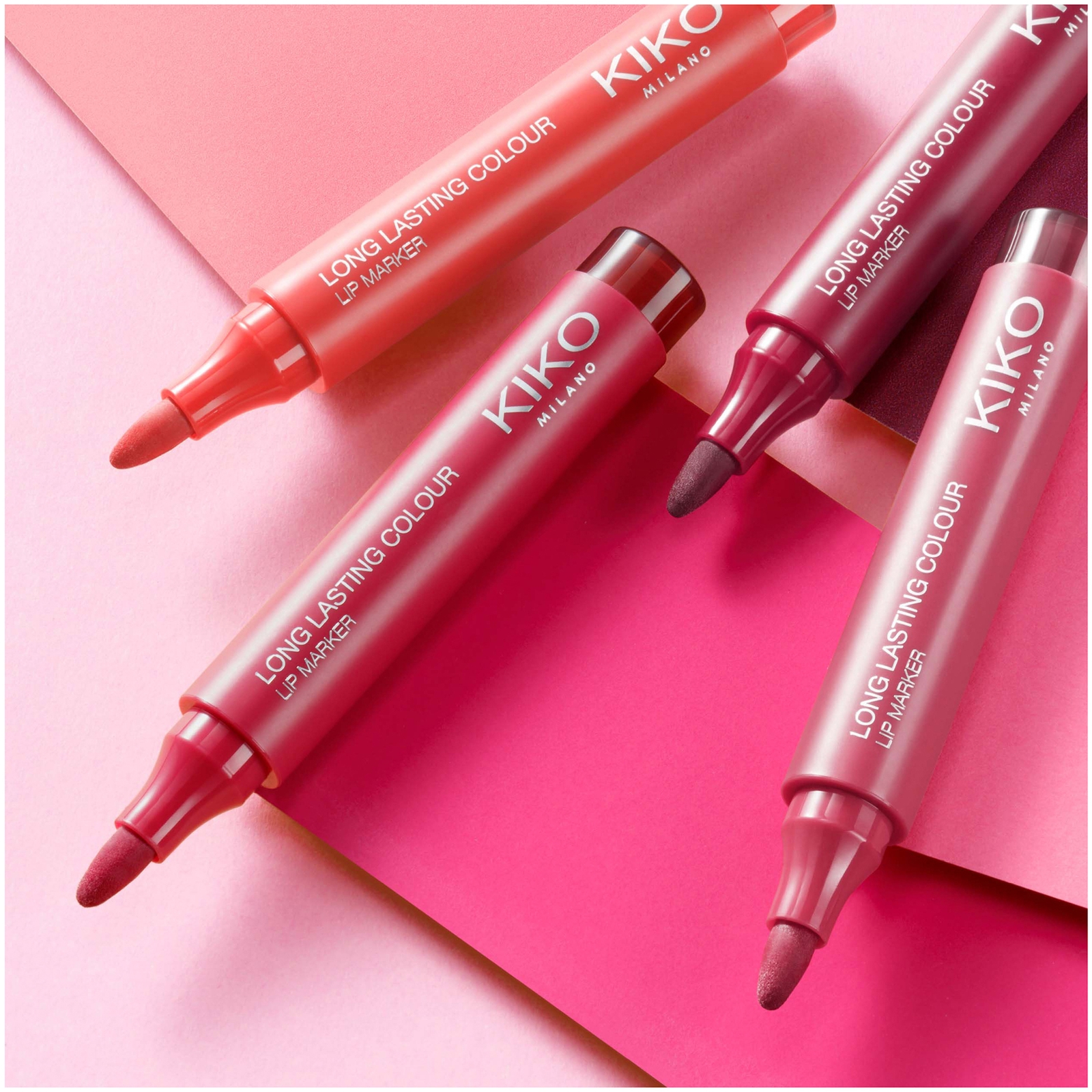 Thumbnail - KIKO Milano Long Lasting Colour Lip Marker 2.5ml (Various Shades) - 110 Magenta Pink
