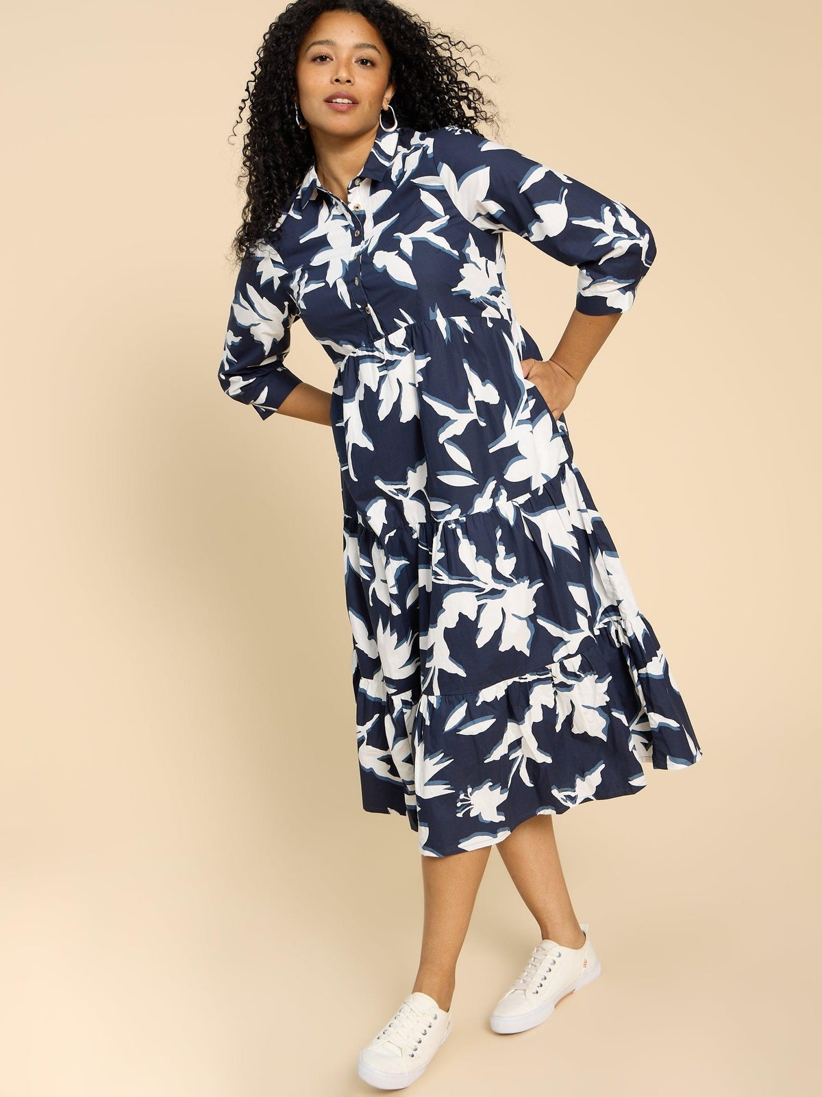 Gestuftes Blusenkleid Mayra - 34/R