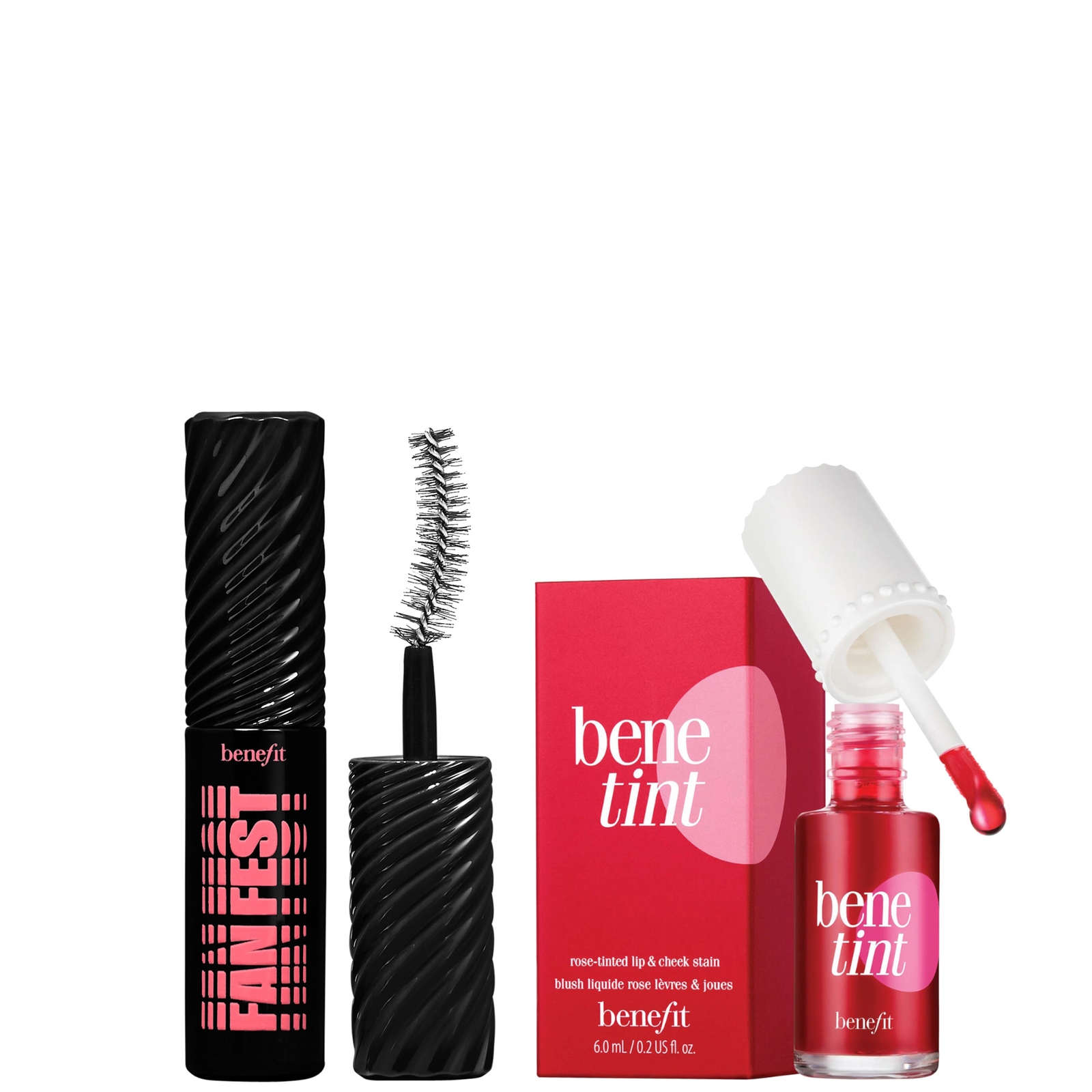benefit Benetint 6ml and Mini Mascara Bundle - Fan Fast (Worth £37.50)