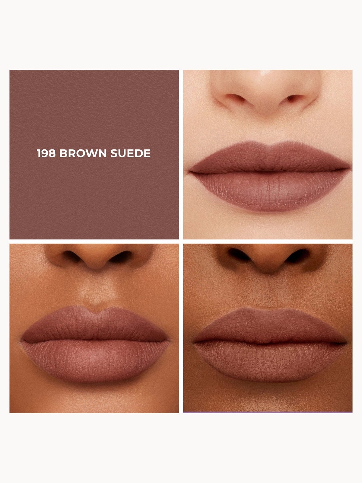 Laura Mercier Caviar Smoothing Matte Lipstick 3.4g (Various Shades) - 198 Brown Suede 3