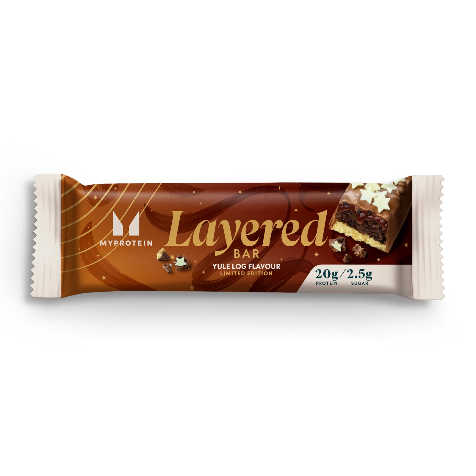 5059883471976 - Myprotein 6-Layer Protein Bar (Sample) - Chocolate Yule Log