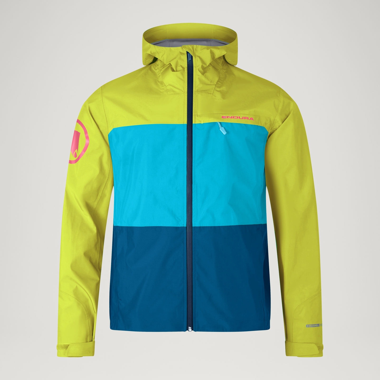 Endura Men's SingleTrack Waterproof Jacket II - Lime Green | Extra 10% off first order.