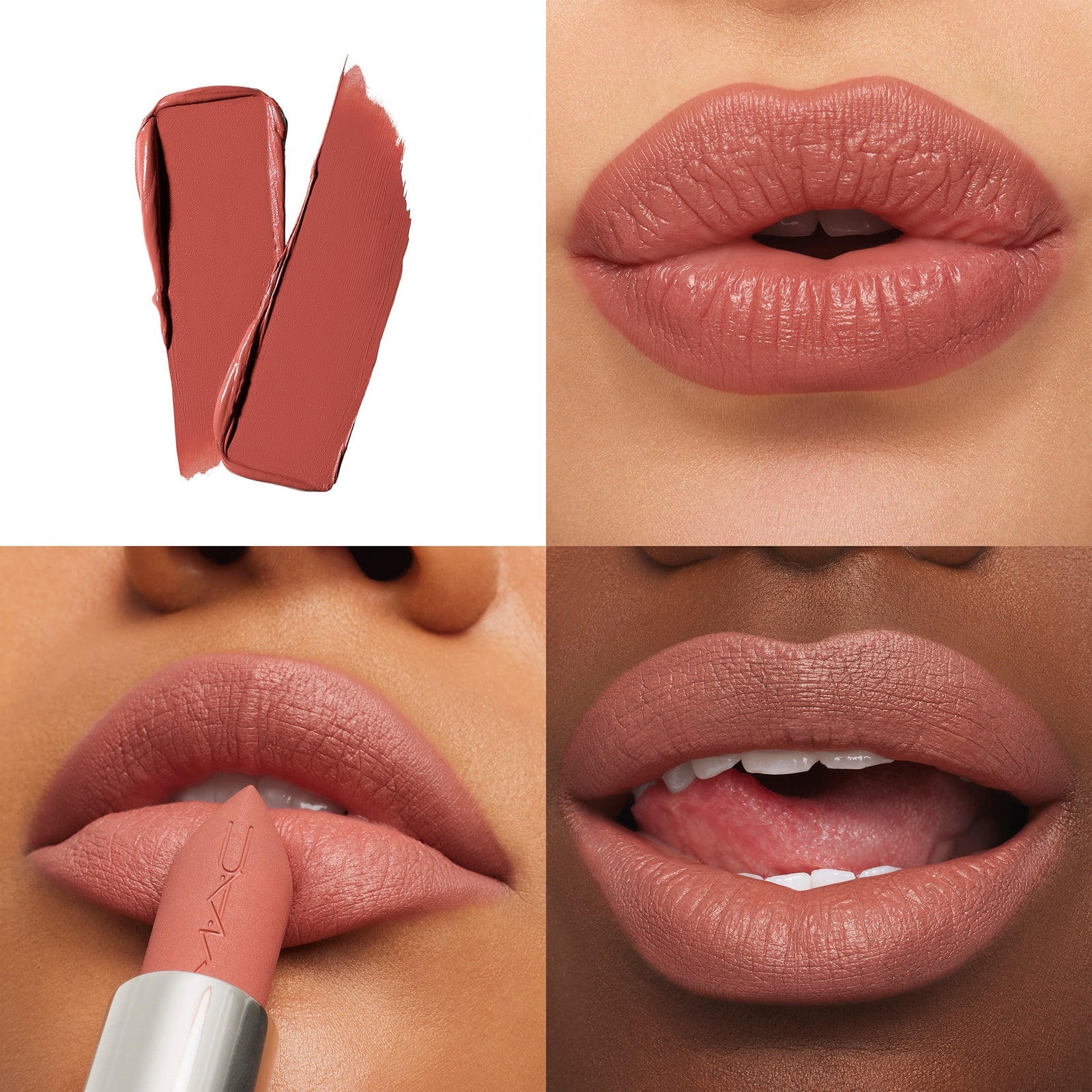 MAC Macximal Silky Matte Mini Lipstick 2g (Various Shades) - Velvet Teddy 2