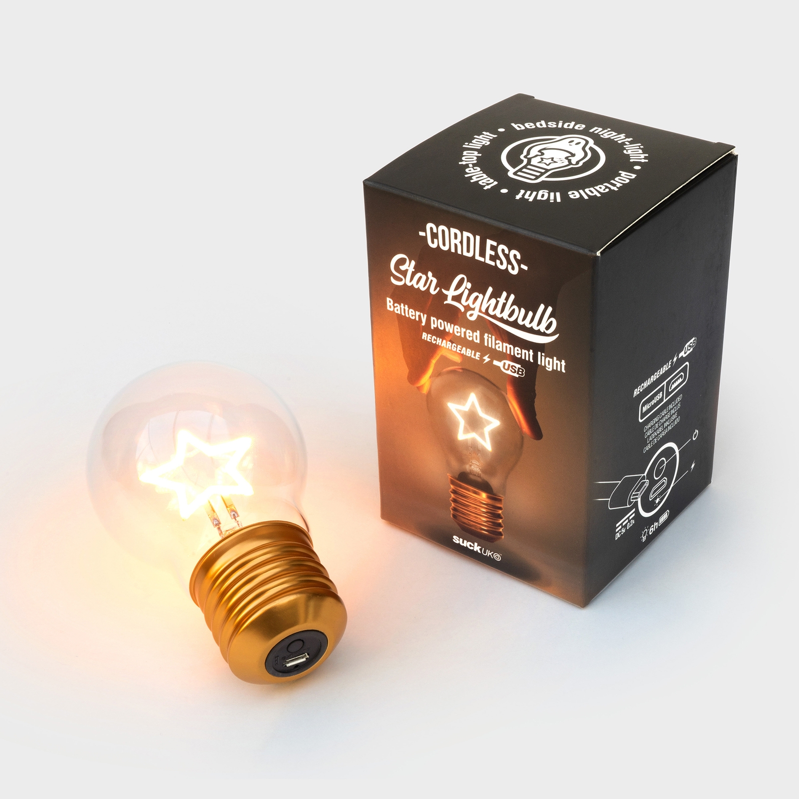 CORDLESS STAR LIGHTBULB