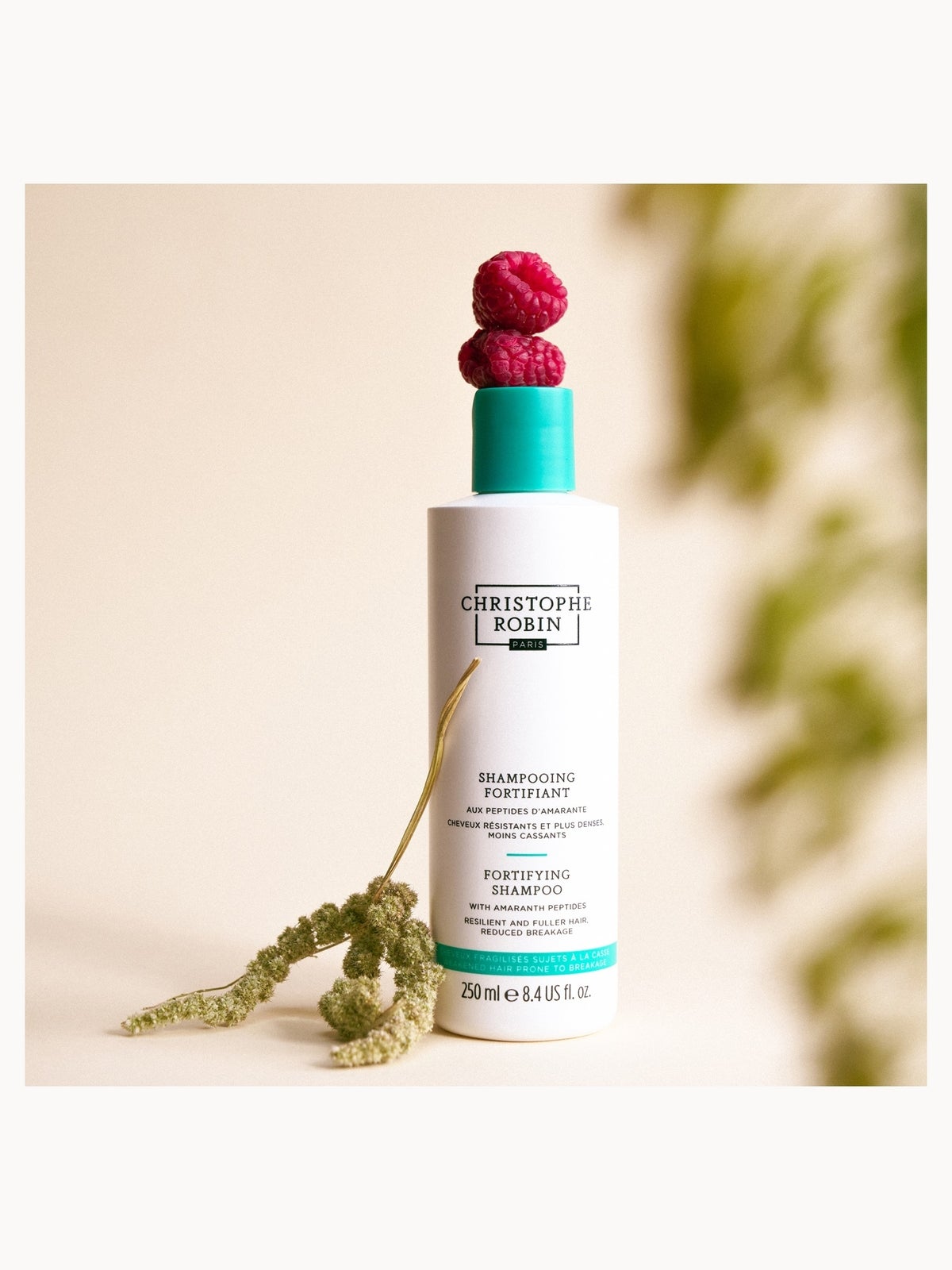 Christophe Robin Fortifying Shampoo with Amaranth Peptides 250ml 2