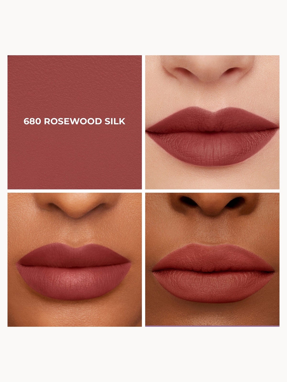 Laura Mercier Caviar Smoothing Matte Lipstick 3.4g (Various Shades) - 680 Rosewood Silk 3