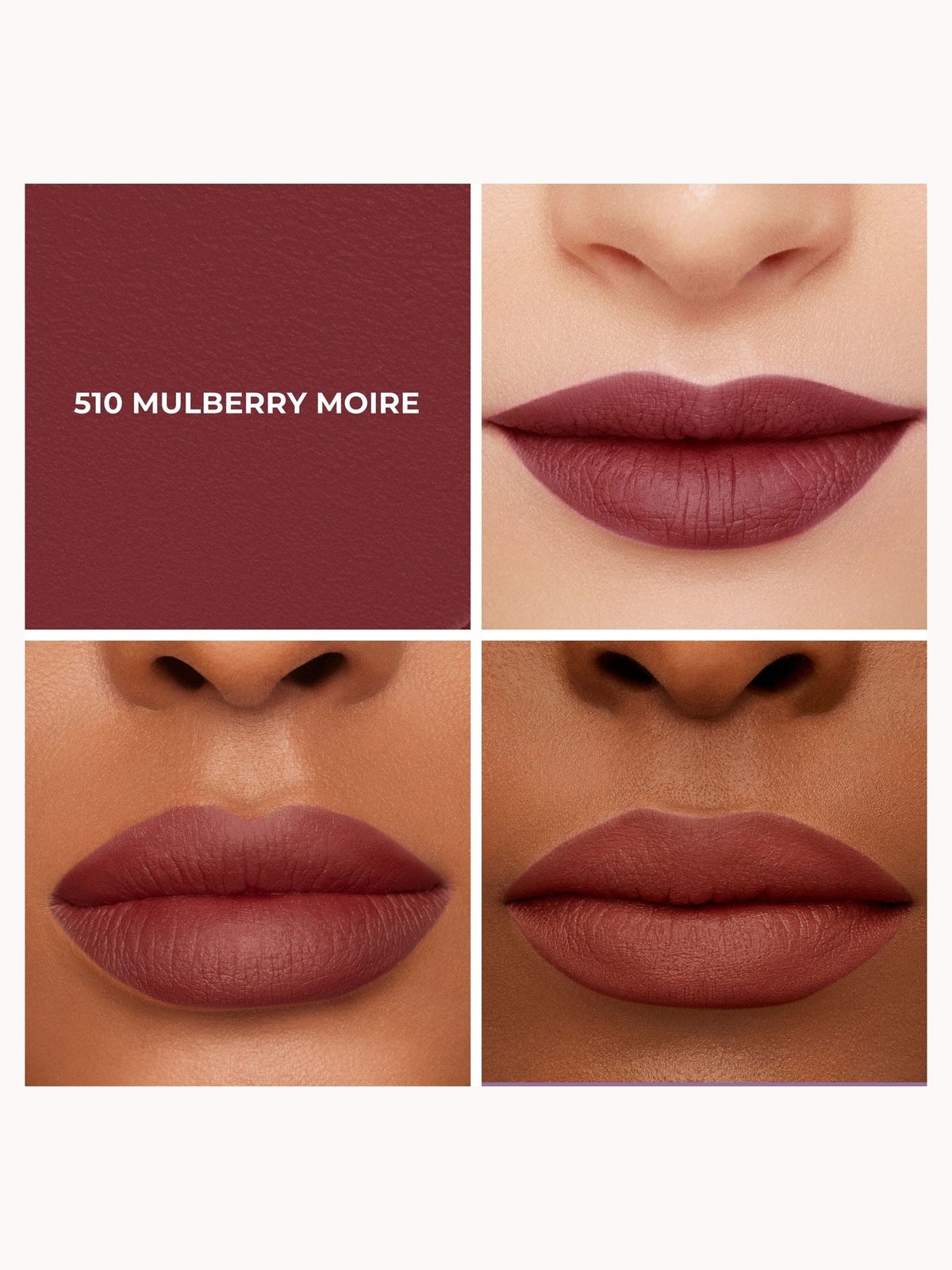 Laura Mercier Caviar Smoothing Matte Lipstick 3.4g (Various Shades) - 510 Mulberry Moire 3