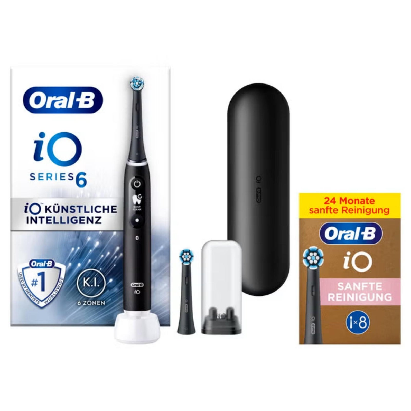 Joom Braun Braun/Schwarz Oral-B Io Serie 6 Elektrische Zahnbürste 5 Modi Lava - Bild 13