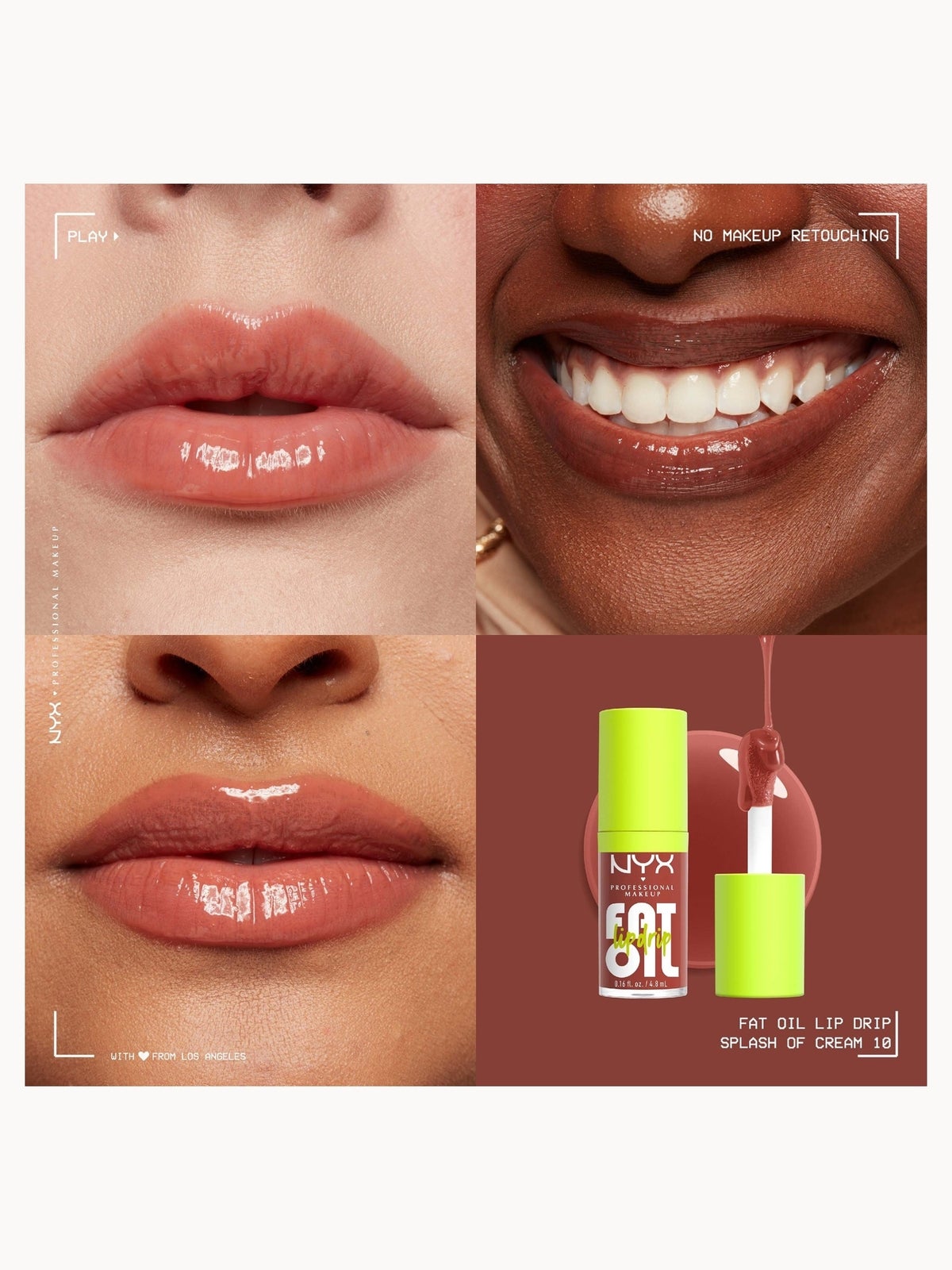 NYX Professional Makeup Fat Oil Lip Drip 12H Hydration Non-Sticky Finish Lip Gloss 4.8ml (Various Shades), Chillin' Like a Villain, photo 25