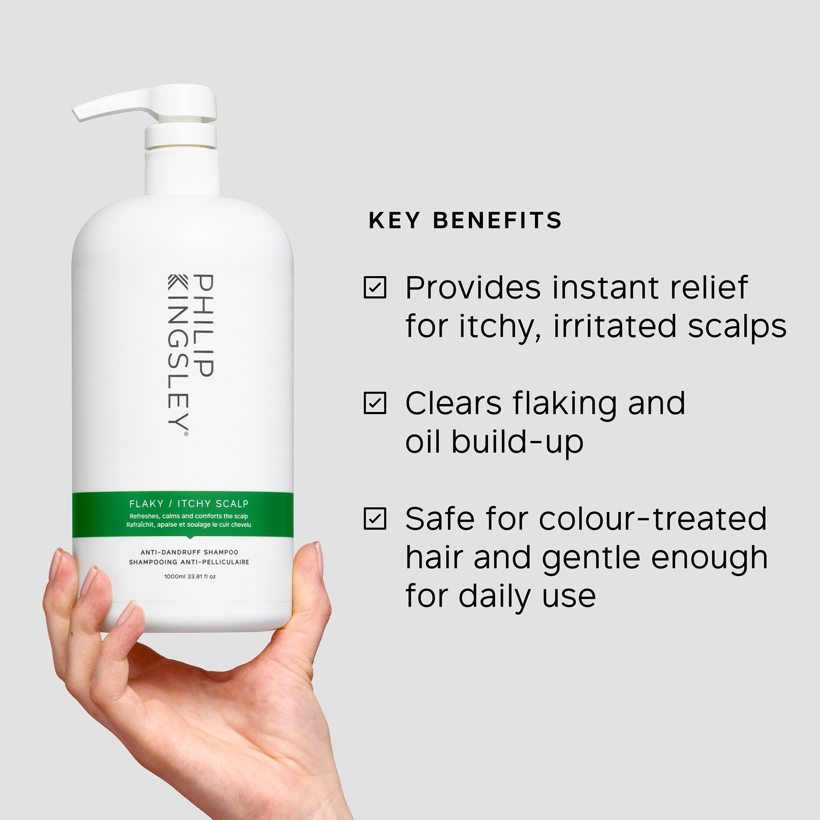 Thumbnail - Philip Kingsley Flaky Itchy Shampoo and Conditioner 1000ml Duo