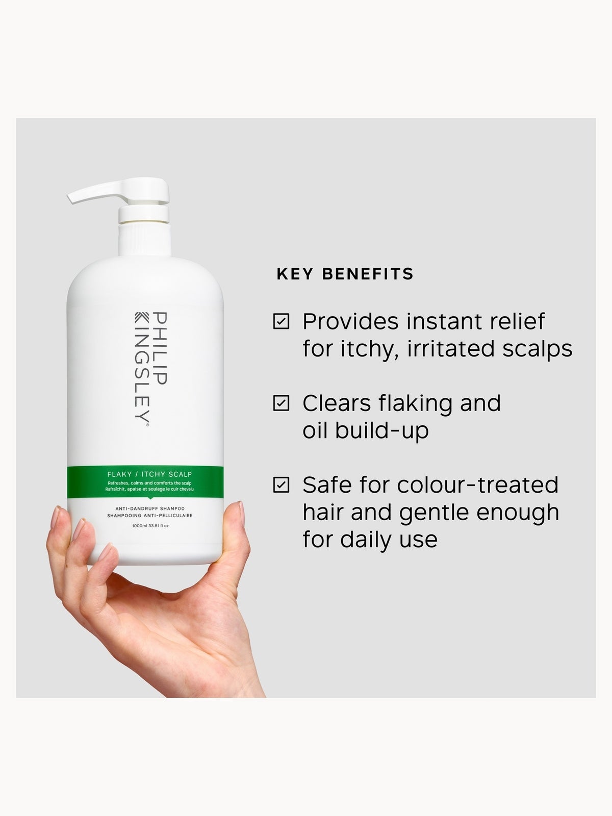 Philip Kingsley Flaky Itchy Shampoo and Conditioner 1000ml Duo 4