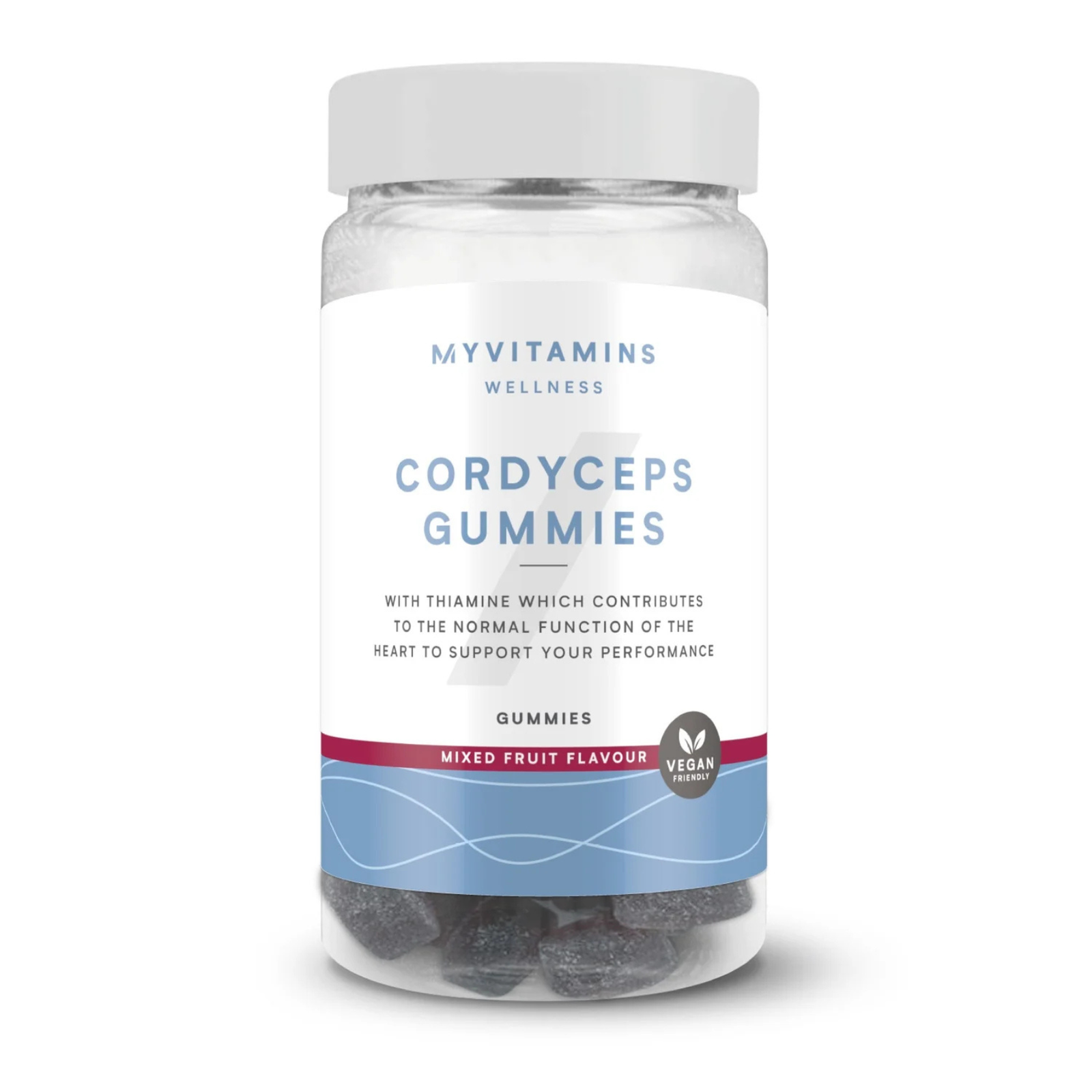 Myprotein UK Myvitamins Cordyceps Performance Gummies - 60gummies - Mixed Fruit