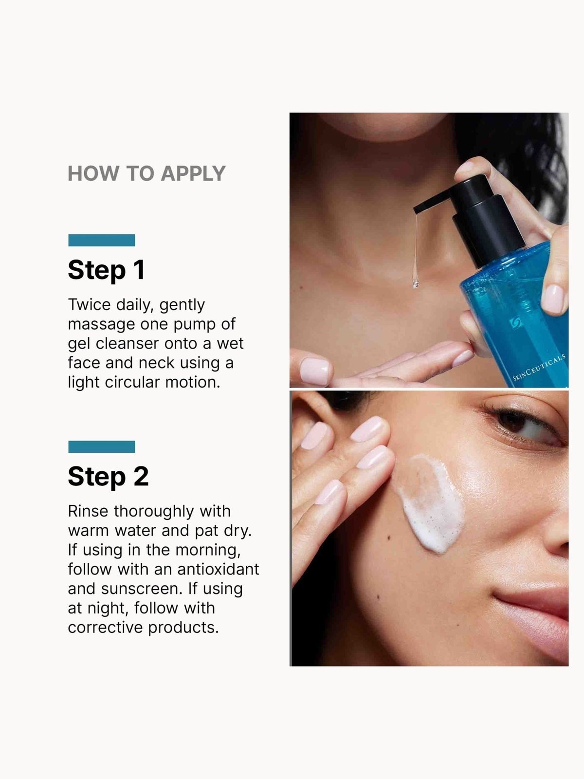 SkinCeuticals Simply Clean Gel Cleanser for All Skin Types 195ml 4