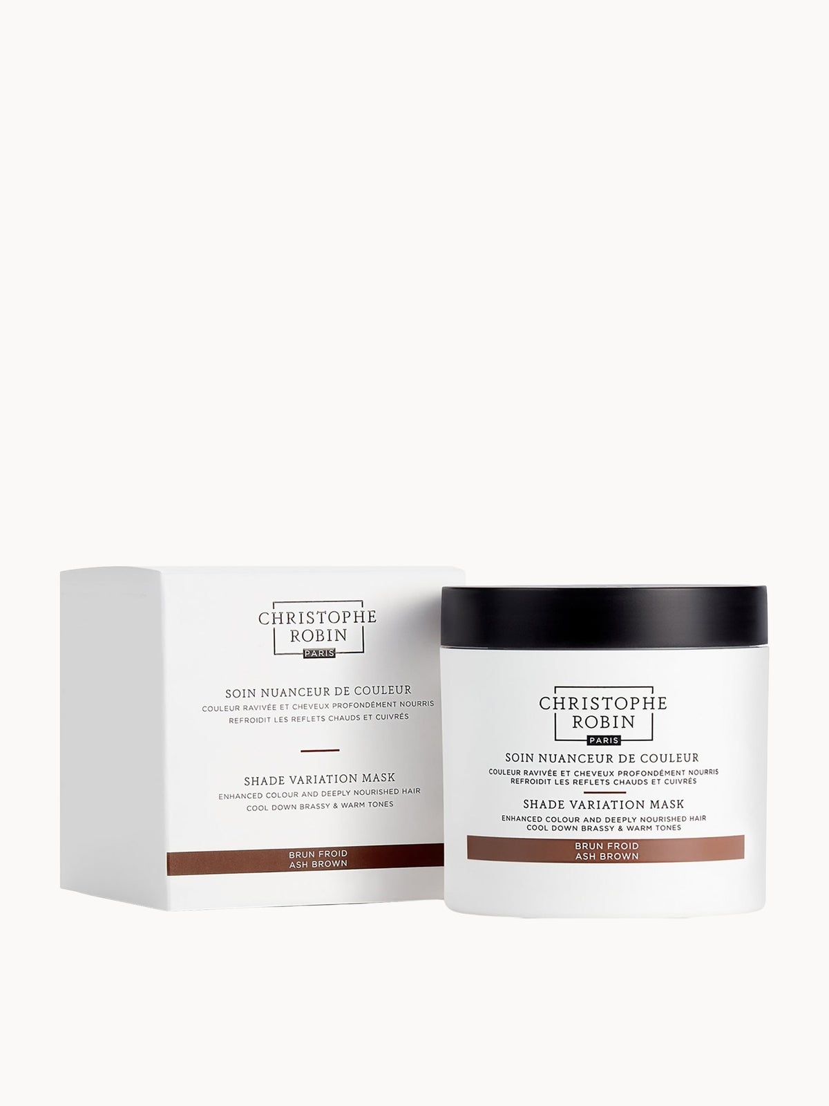 Christophe Robin Shade Variation Mask Ash Brown 3