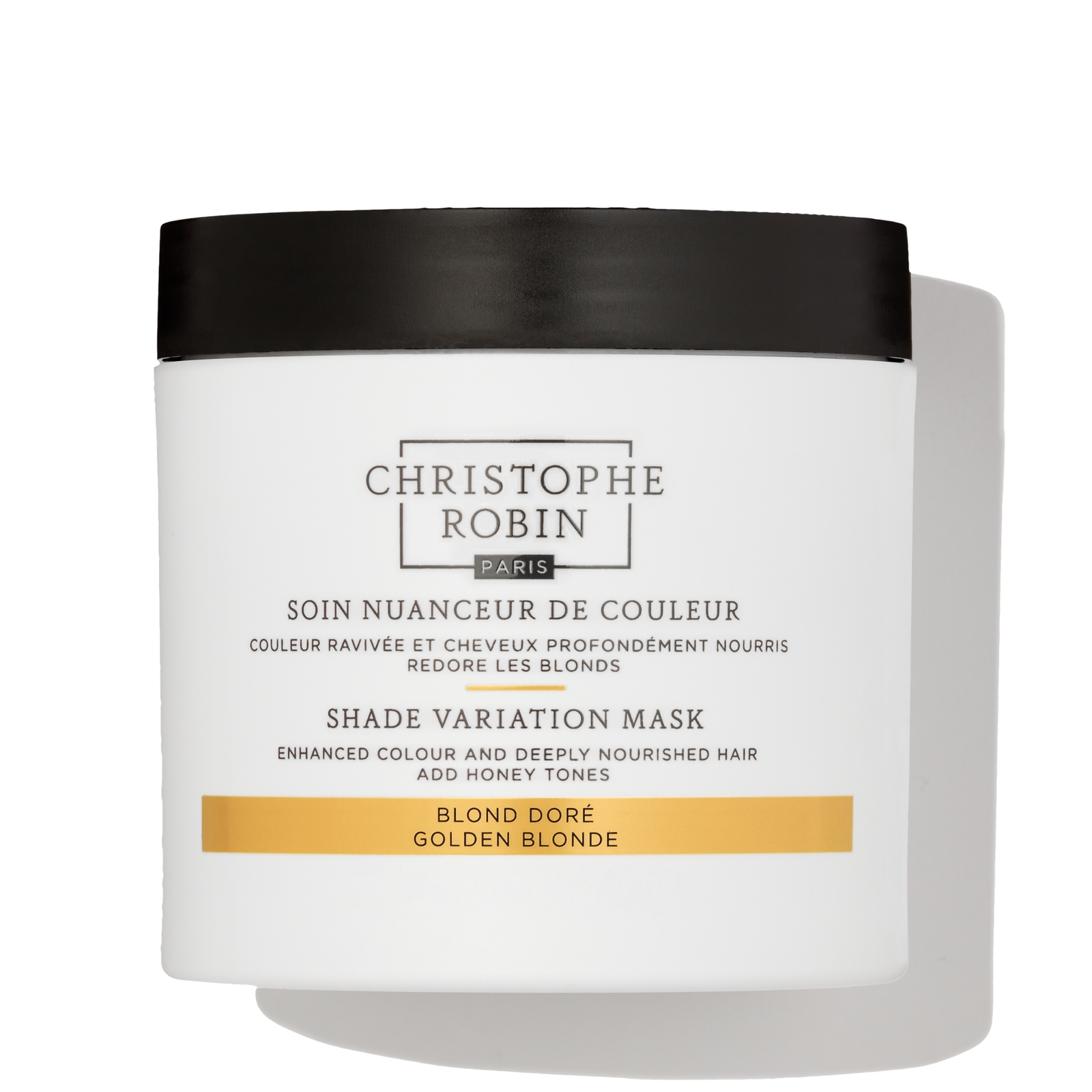 Christophe Robin Shade Variation Mask Golden Blonde In Transparent