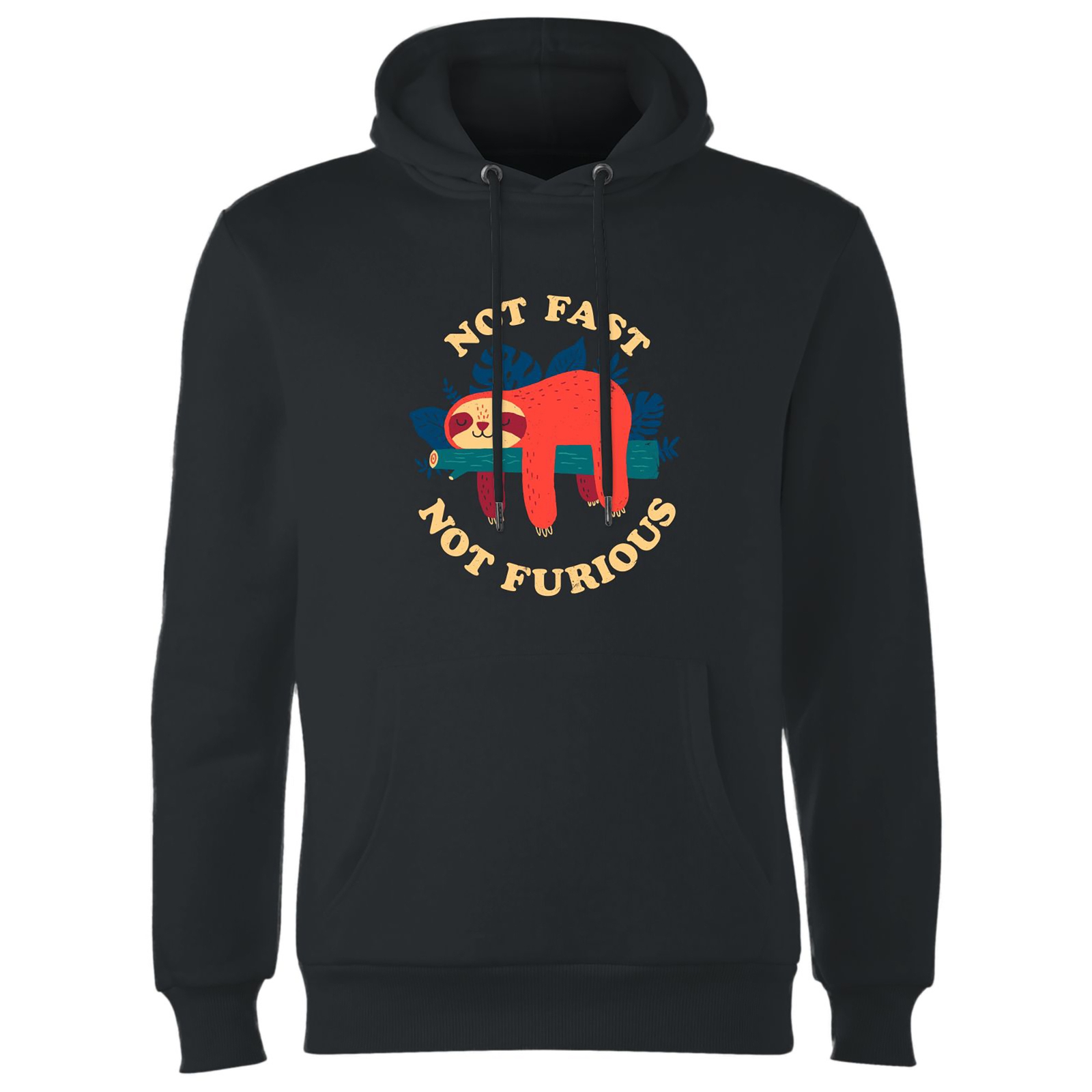 Threadless - Not Fast Not Furious Hoodie - Black - L