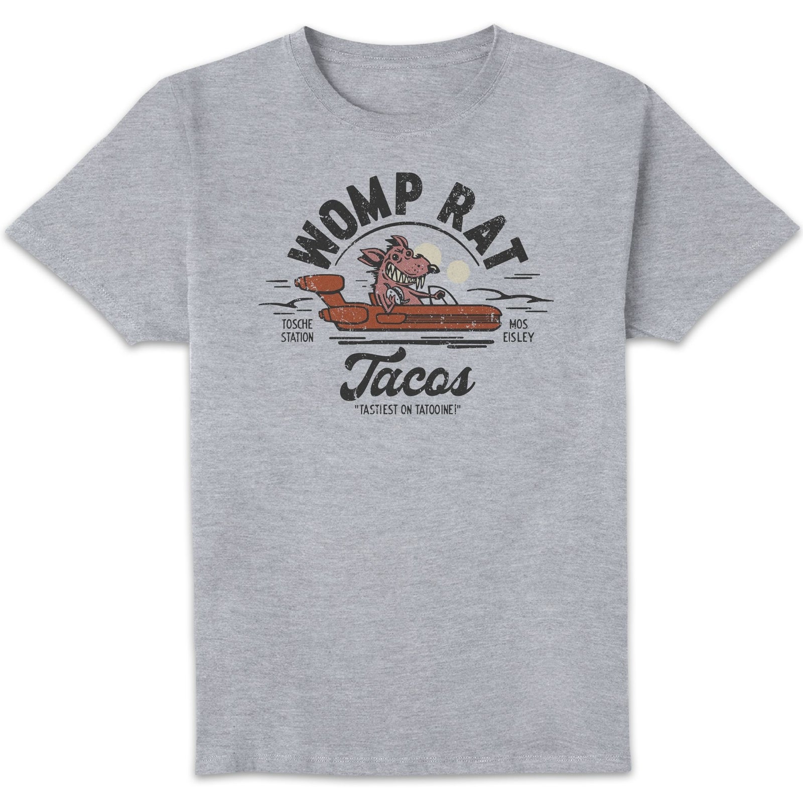 Star Wars Womp Rat Tacos Unisex T-Shirt - Grey - S