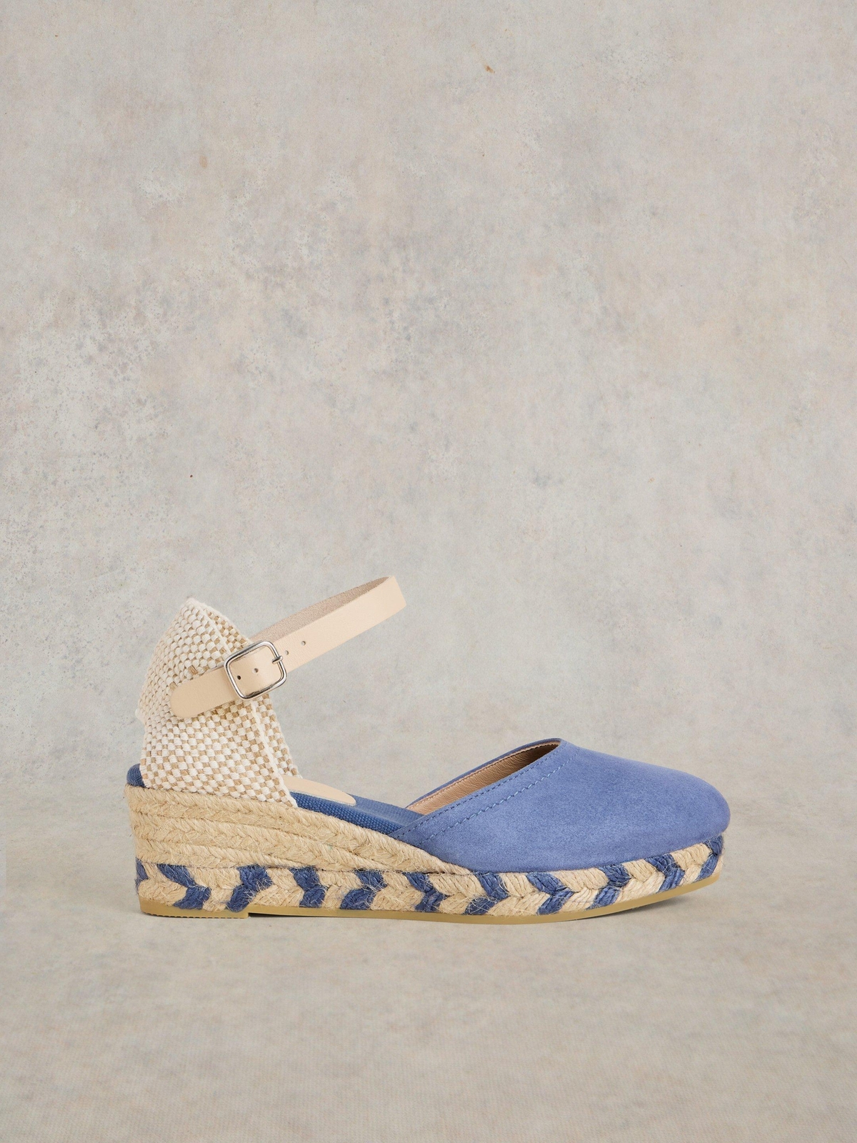 Geschlossene Espadrilles mit Wildleder - 36