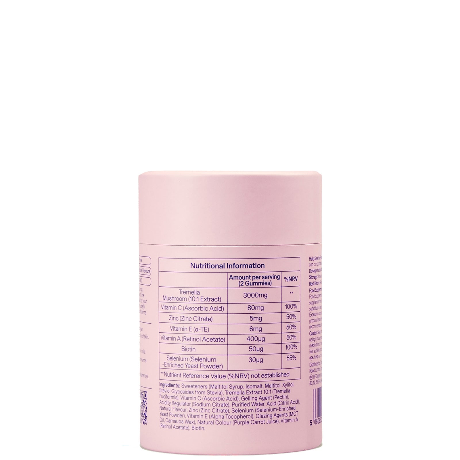 Dirtea Gummies Tremella Peach Flavour 180g