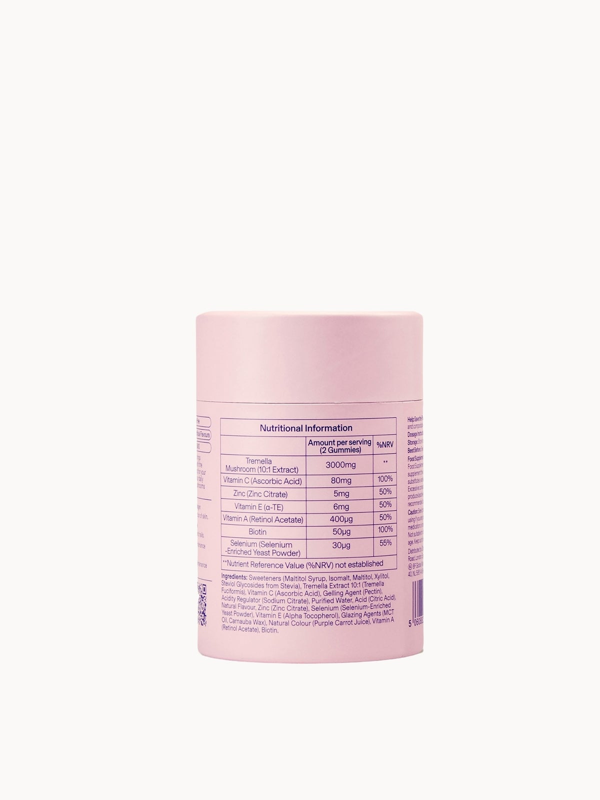 DIRTEA Gummies Tremella Peach Flavour 180g 2