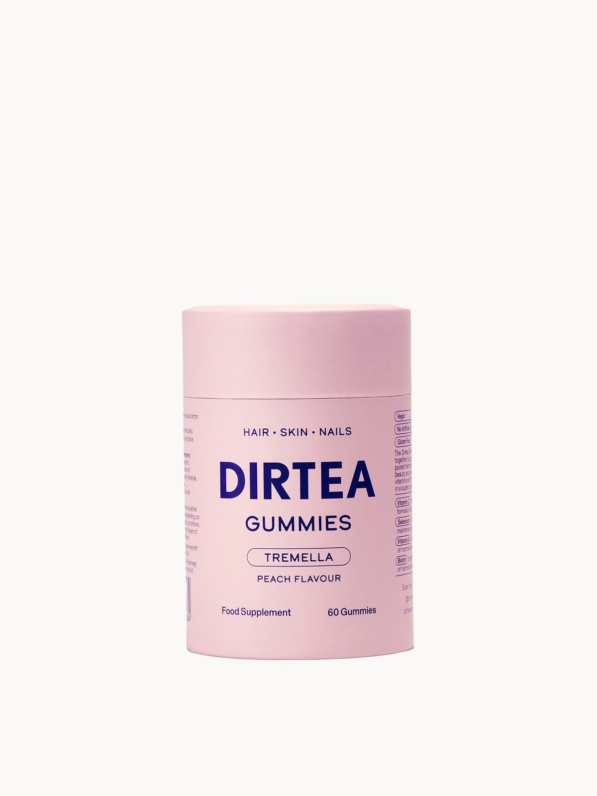 Image of DIRTEA Gummies Tremella Peach Flavour 180g