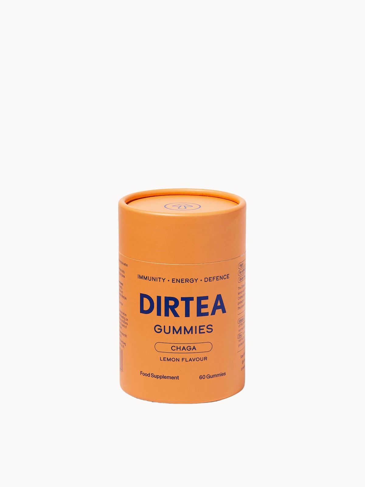 Image of DIRTEA Gummies Chaga Lemon Flavour 180g
