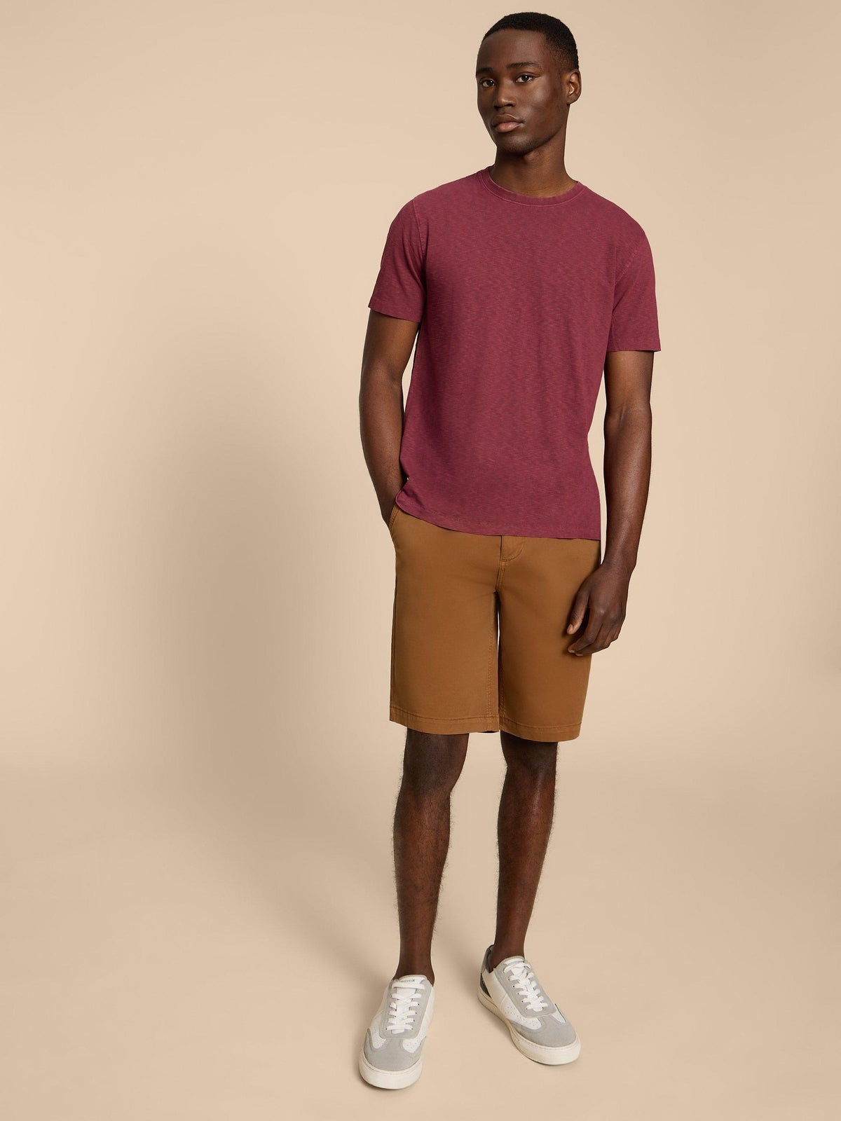Chino-Shorts aus Bio-Baumwolle - 36/R