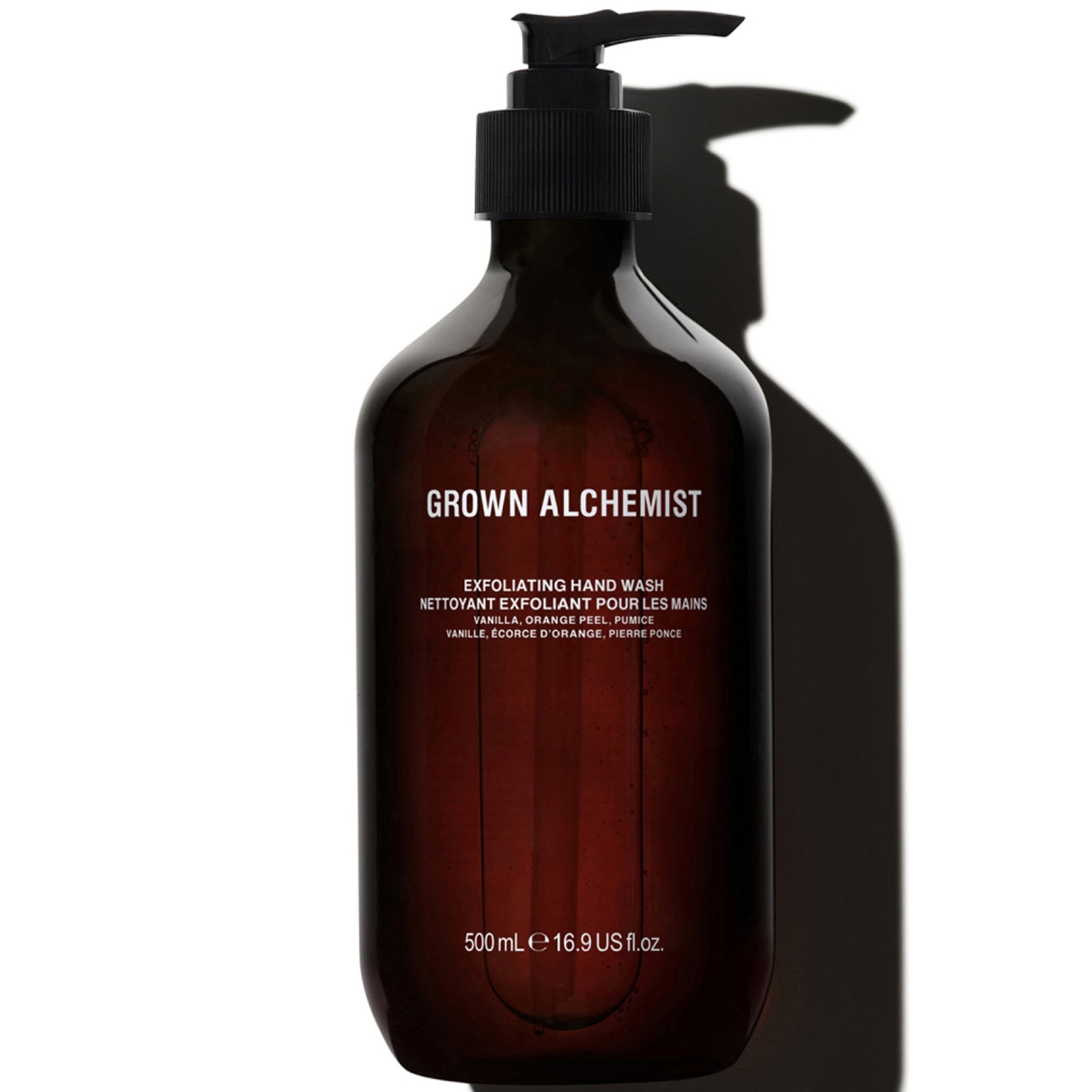 Grown Alchemist Exfoliating Hand Wash Vanilla, Orange Peel + Pumice 500ml