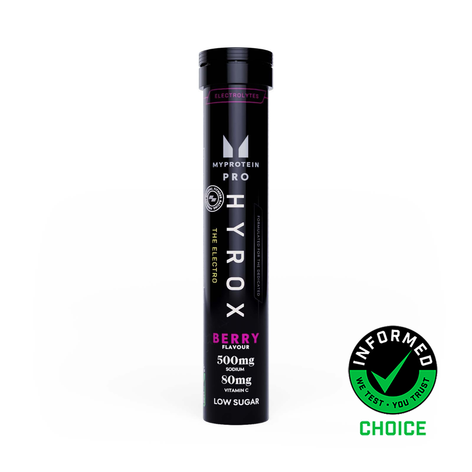 Myprotein UK MyPRO THE Electro | Electrolyte Tablets - 12Tablets - Berry