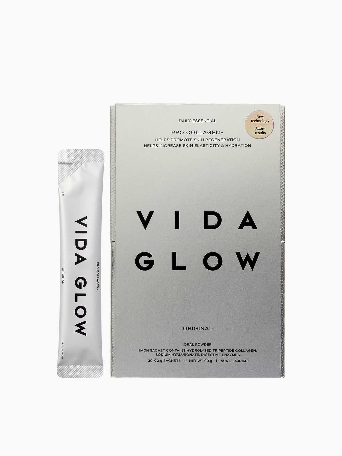 Vida Glow Pro Collagen+ Powder 20g