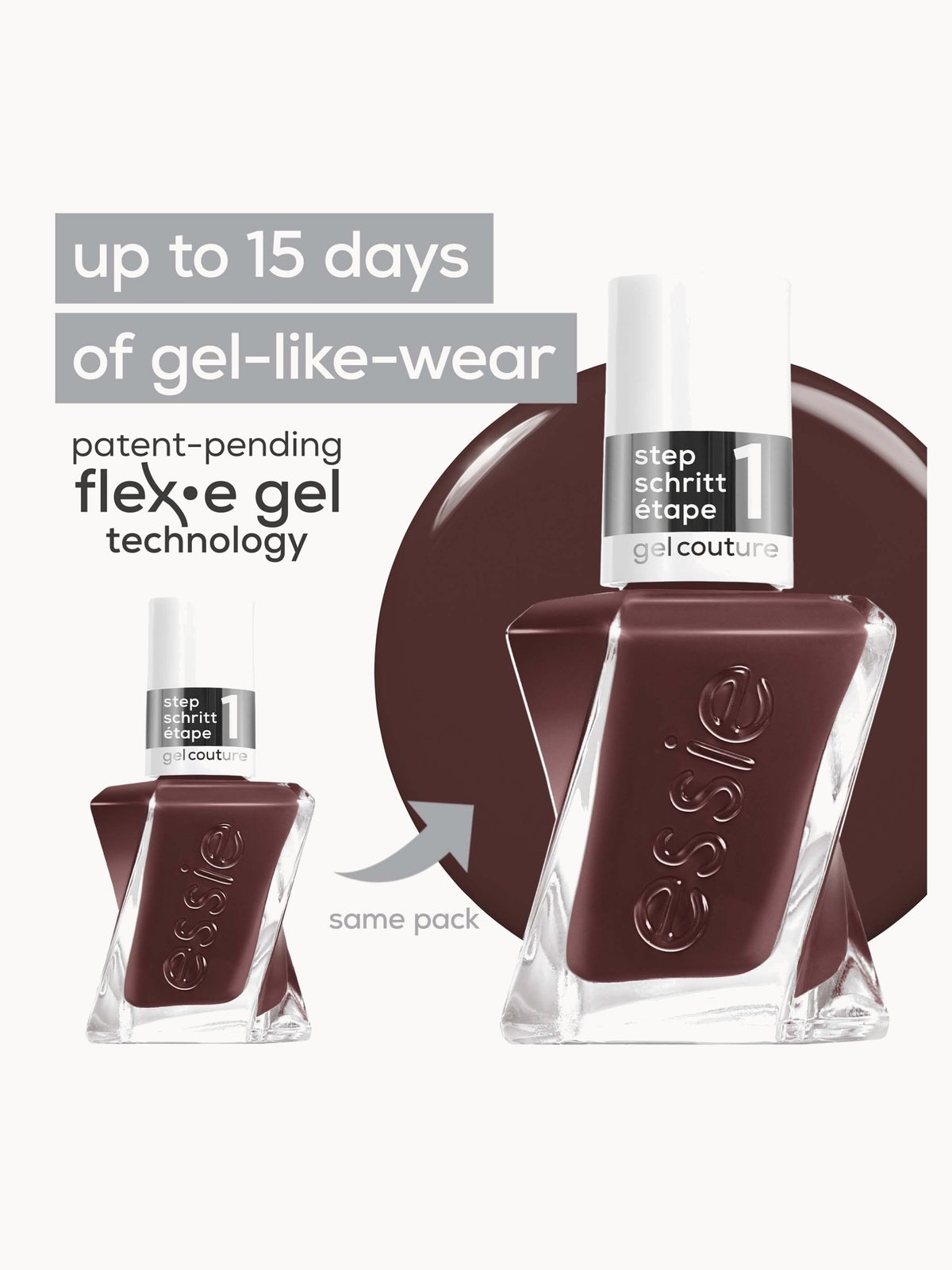 essie Gel Couture Gel-Like Nail Polish - All Checked Out 4