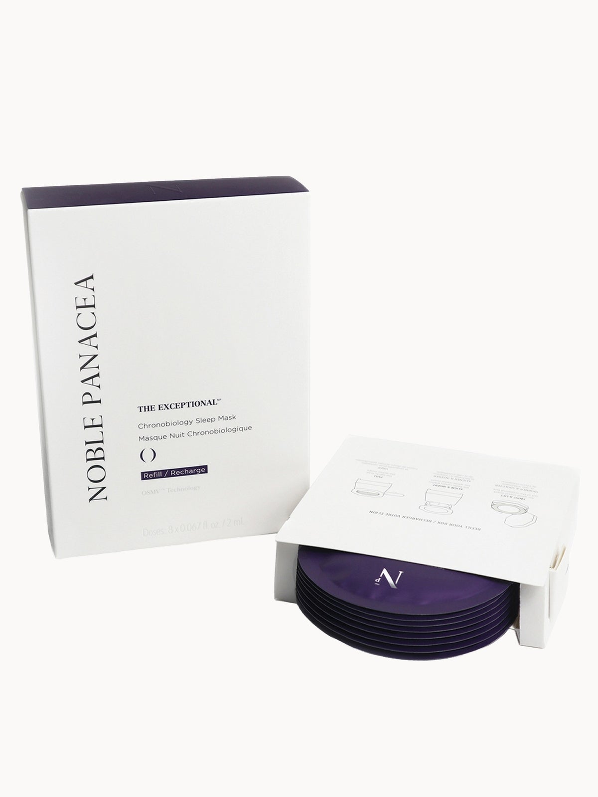 Noble Panacea The Exceptional Chronobiology Sleep Mask 8 Dose Refill 16ml