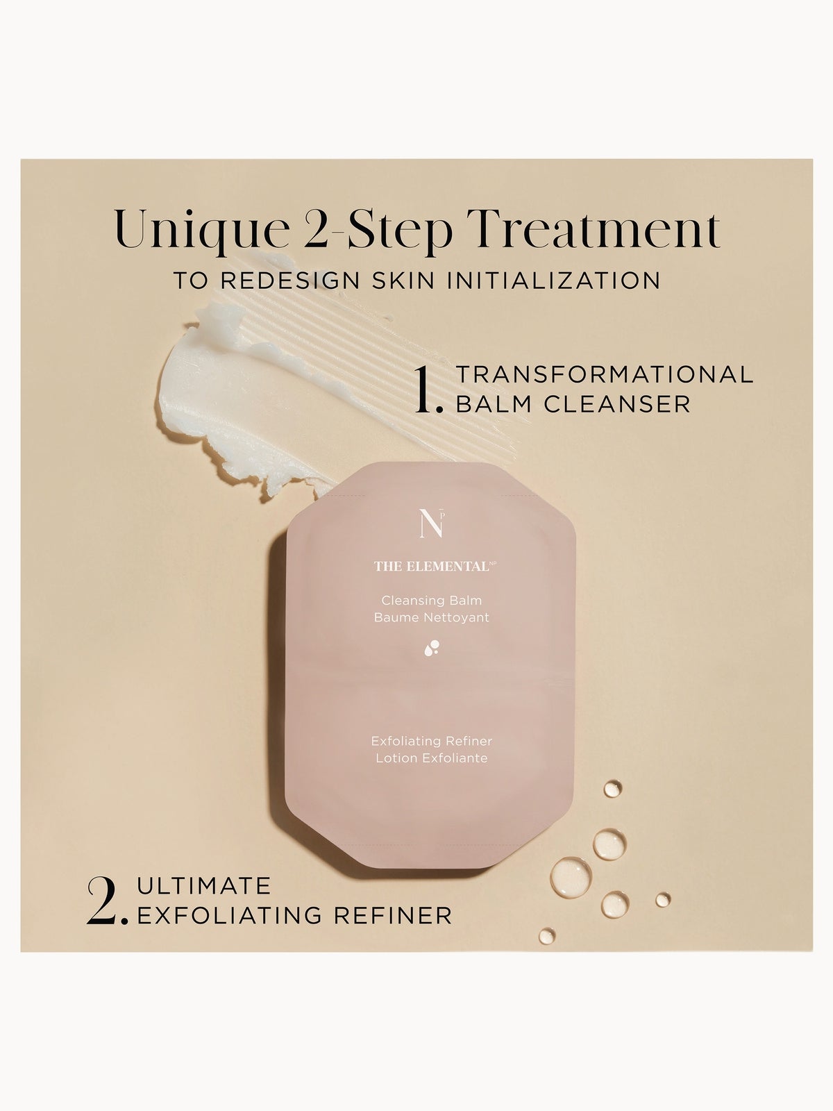 Noble Panacea The Elemental Cleansing Balm and Exfoliating Refiner 30 Dose 45ml / 21ml 2