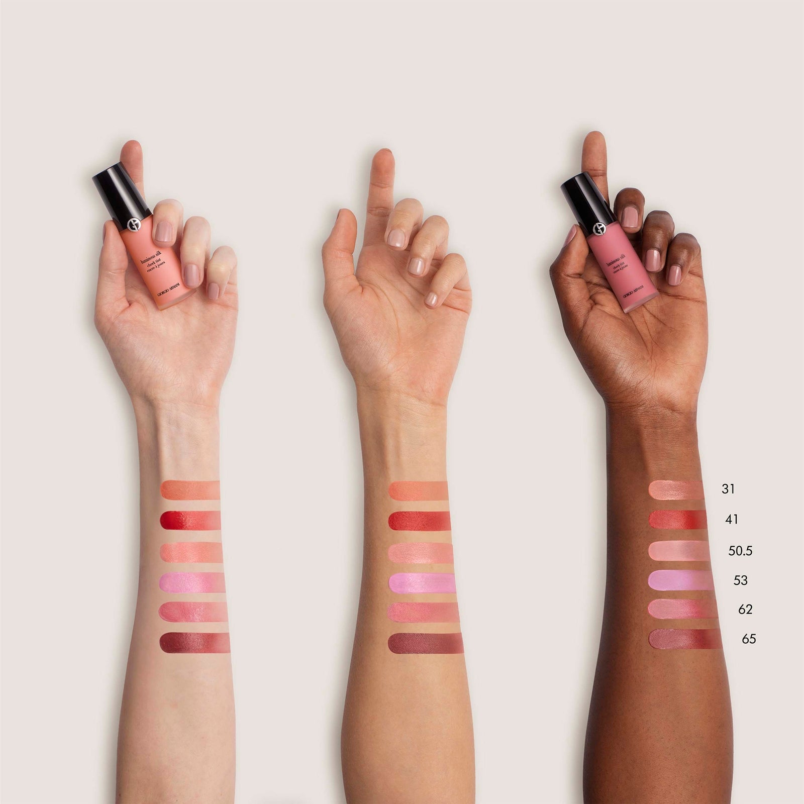 Armani Luminous Silk Cheek Tint 12ml (Various Shades) - Rosy Peach 50.5
